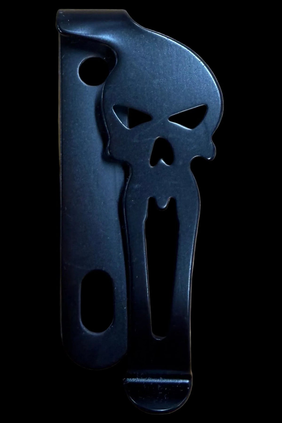 Steel belt clip - Skull