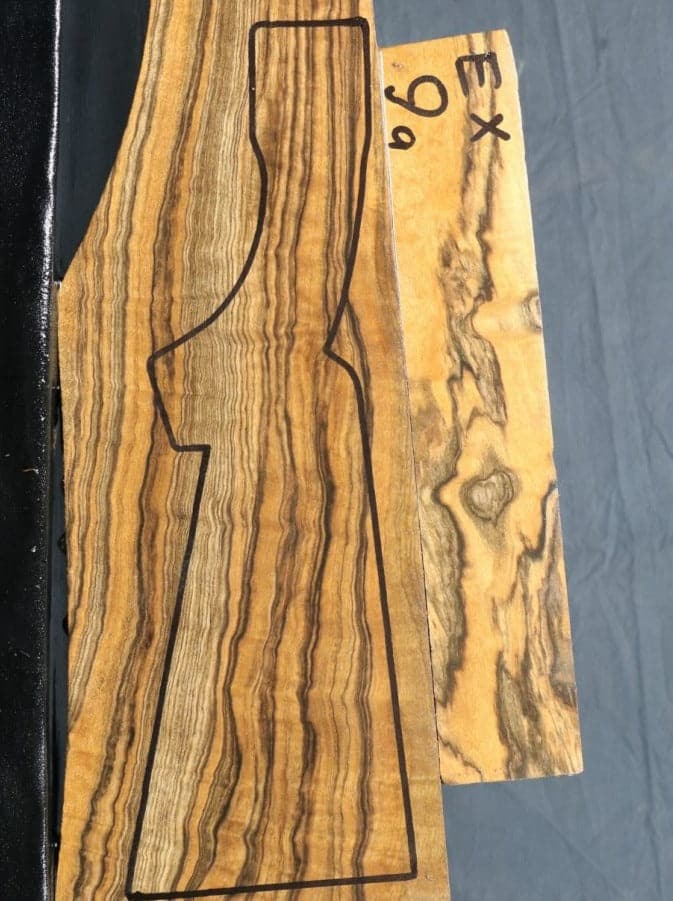 Shotgun Stock Blank Turkish Walnut Grade Exhibition EX9