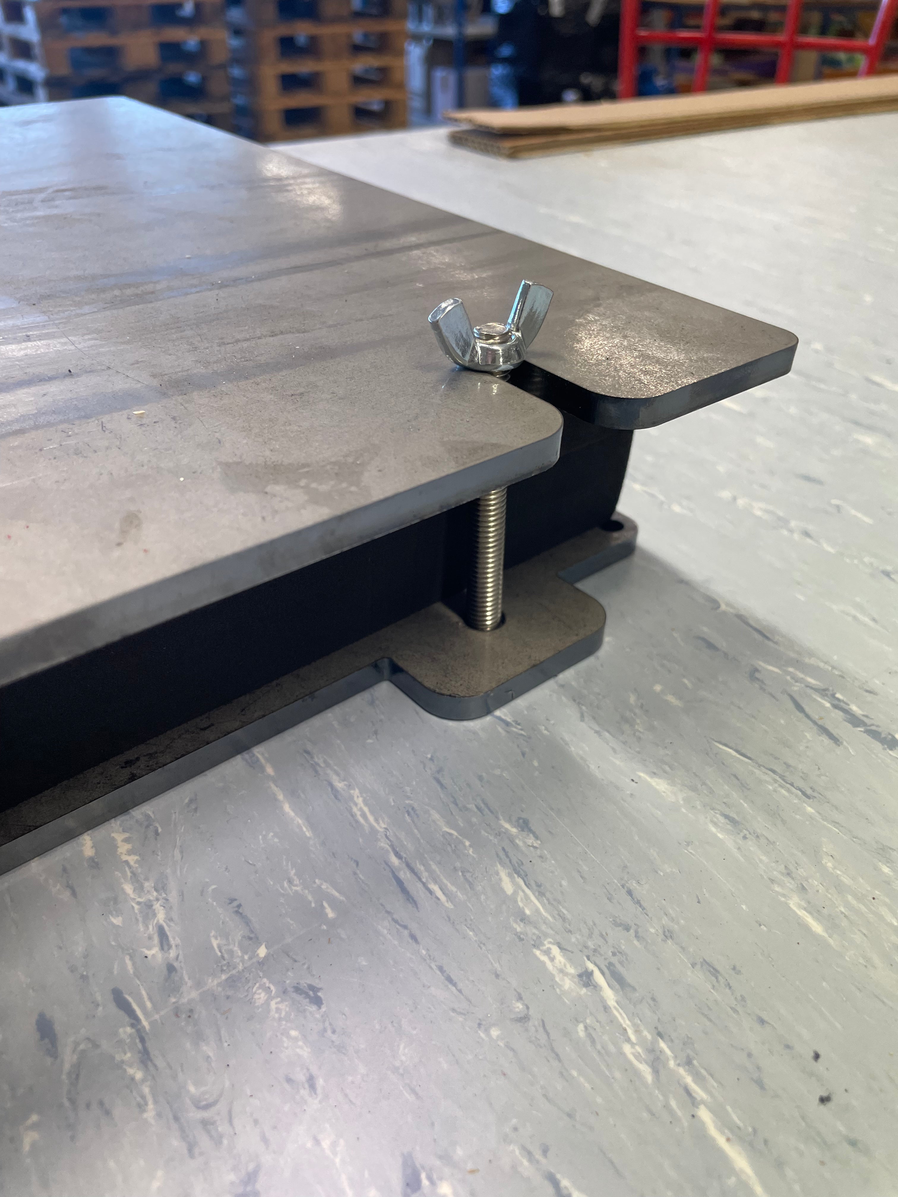 Kydex press in steel