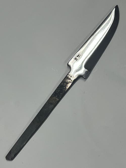 Hand-forged knife blade Frode Misund 95mm