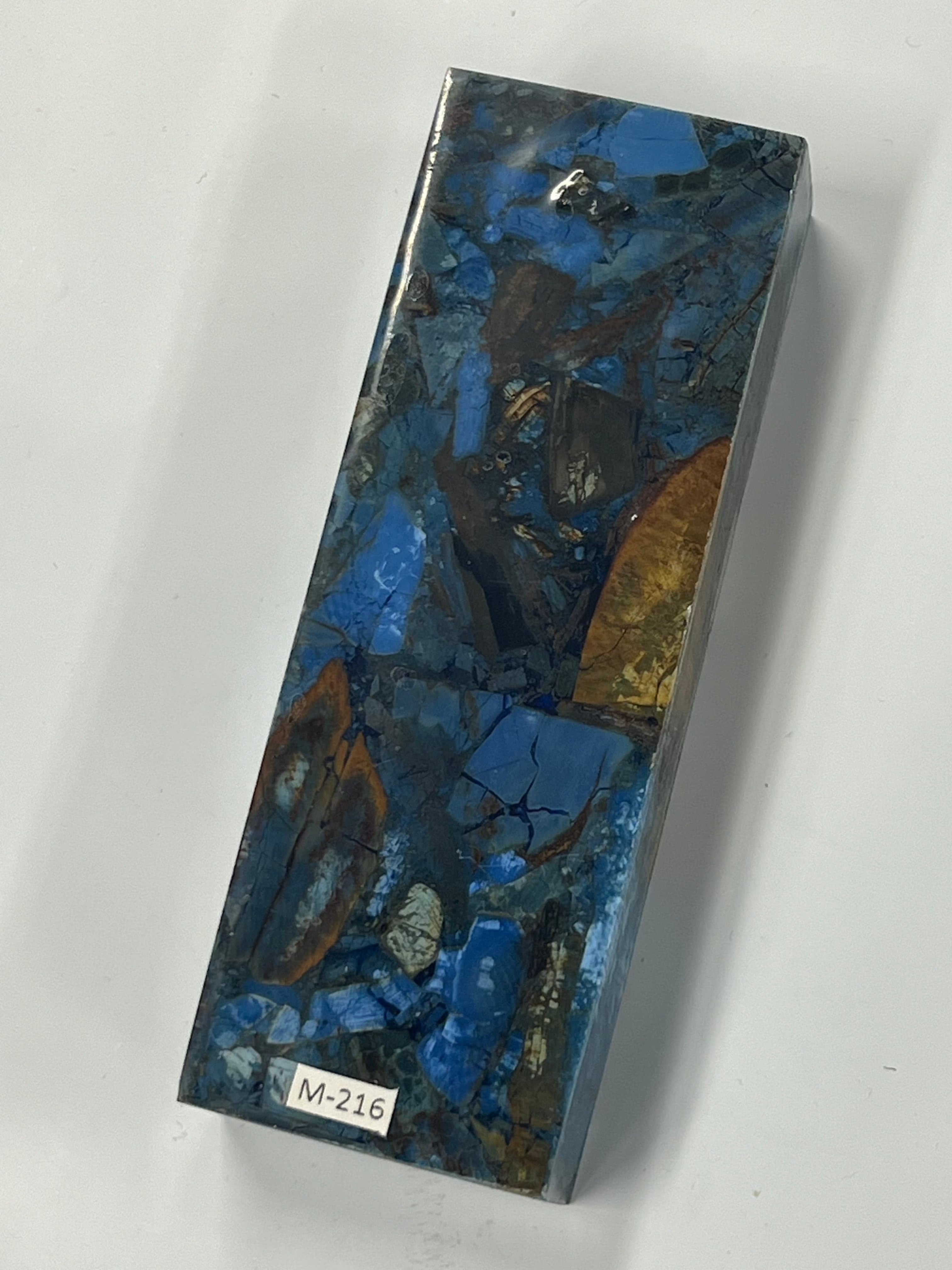 Mammoth handle blank M216 Blue Fusion block
