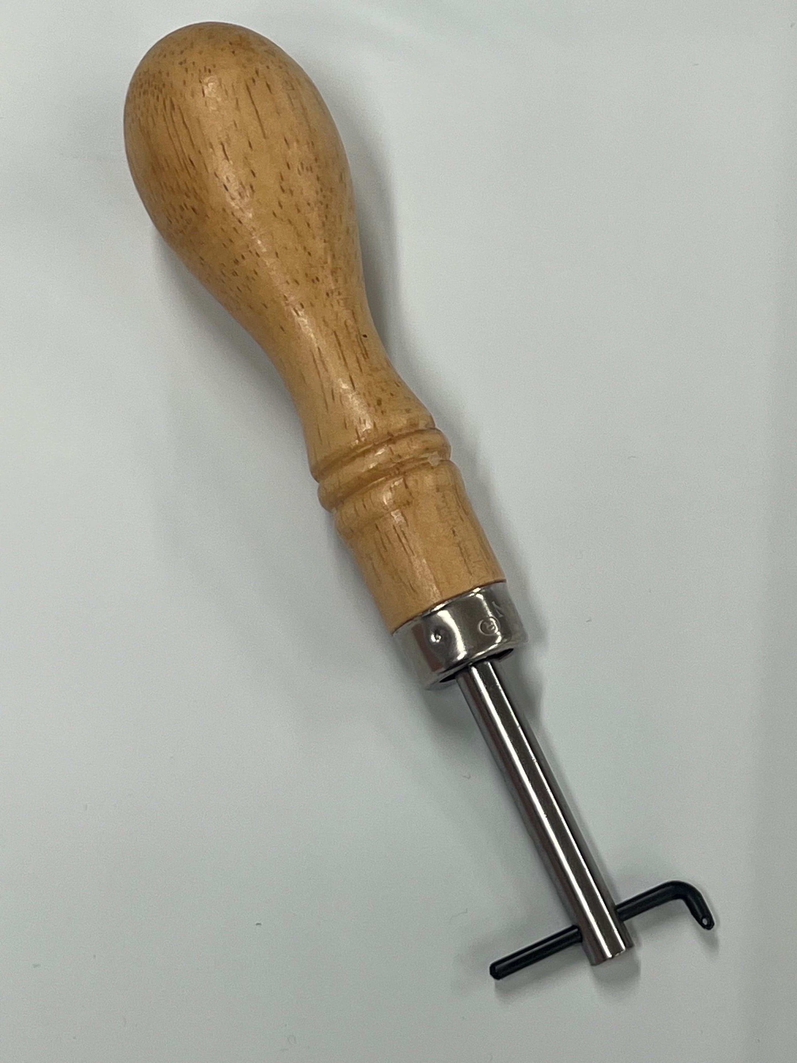 Leather seam grooving tool (adjustable groover)