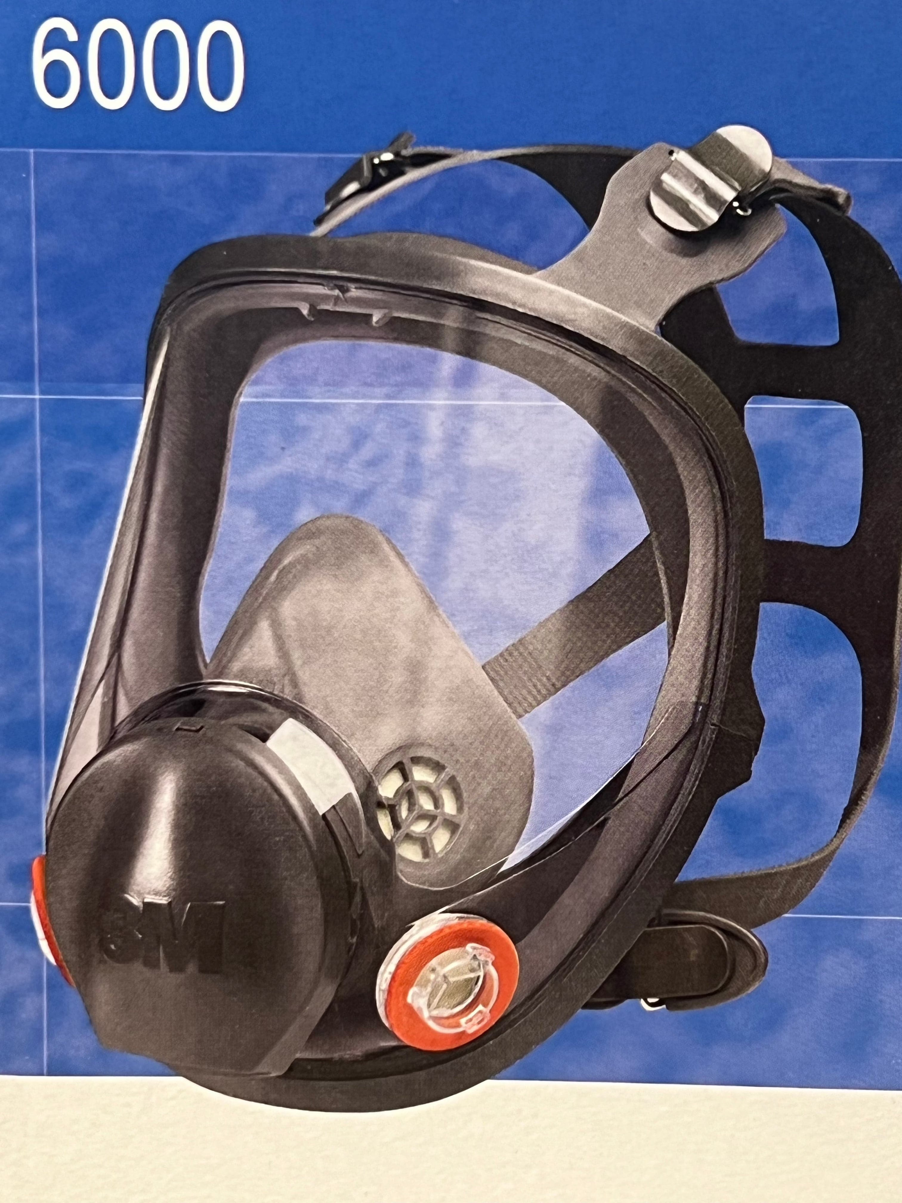 Dust/vapour/gas mask - Full face mask 3M™