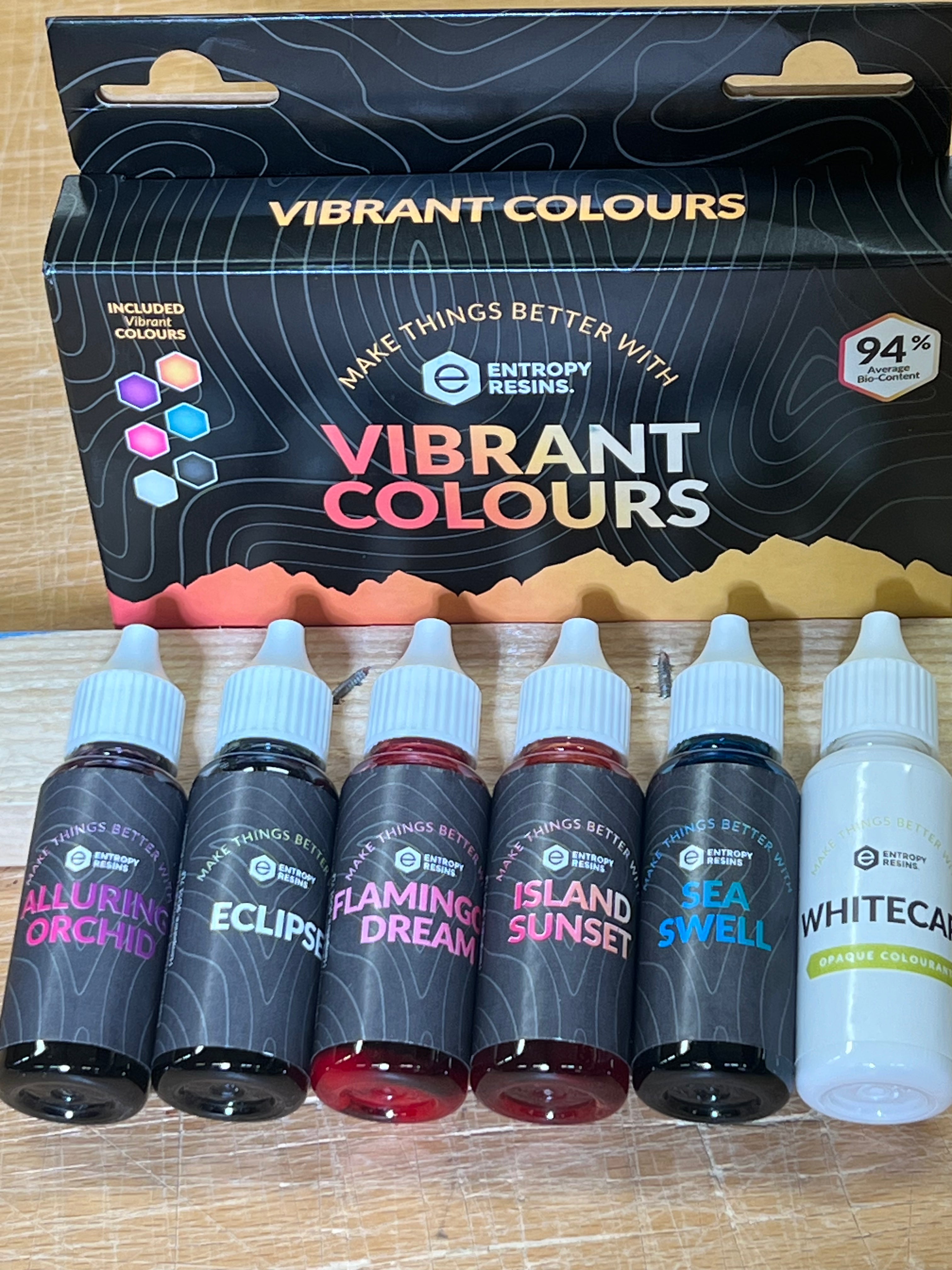 Liquid color for epoxy casting