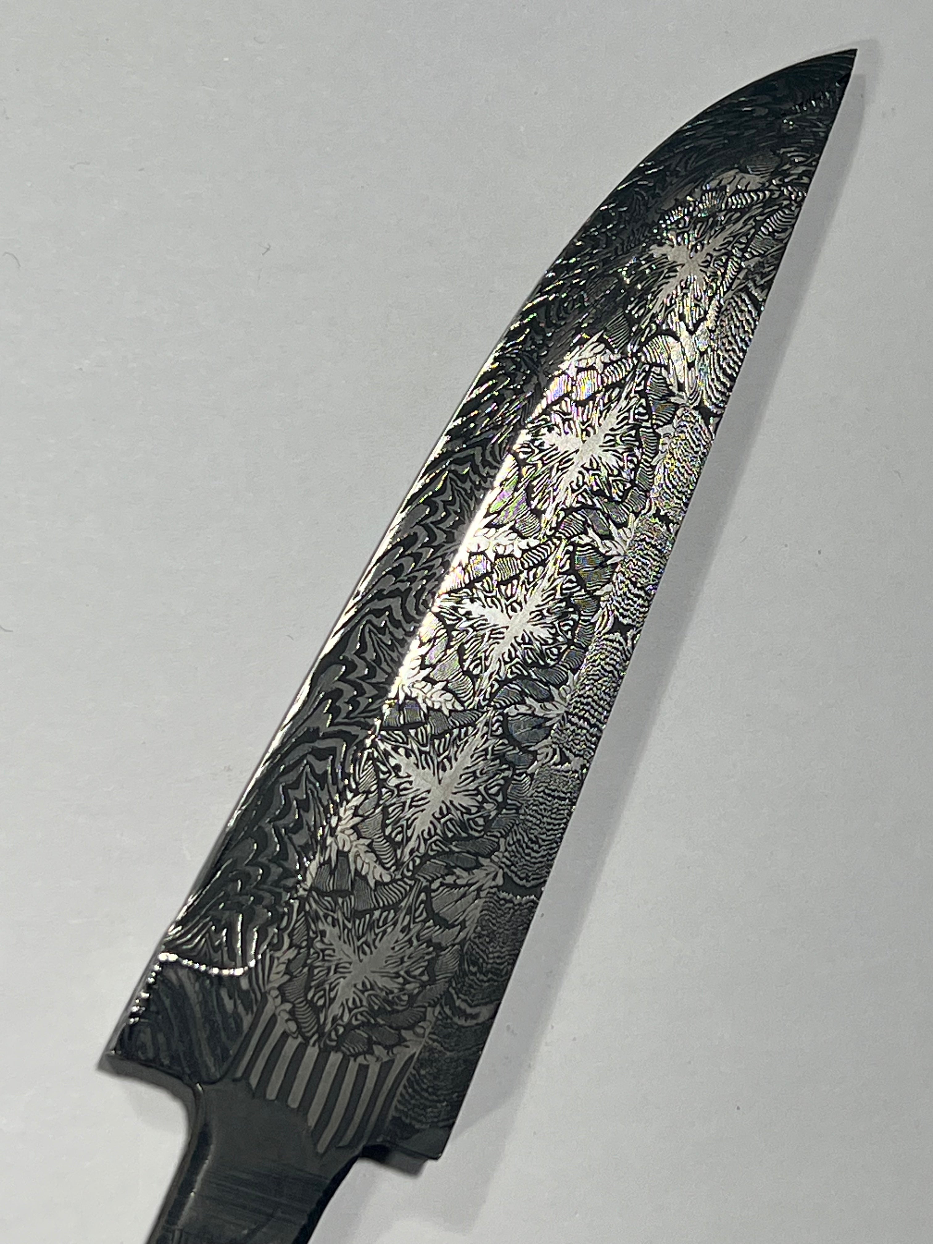 Frode Misund Damascus blade FMD-111