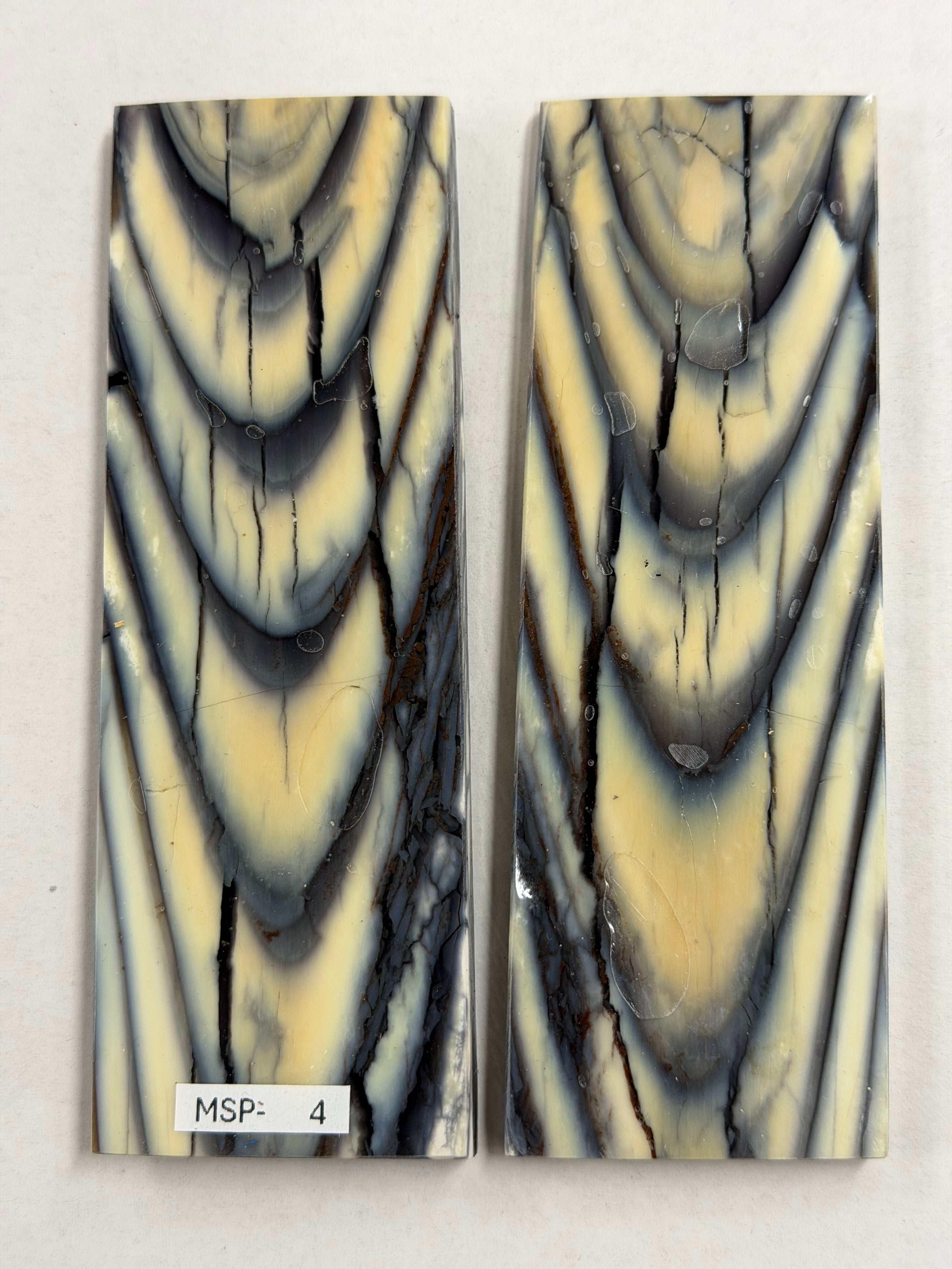 Mammoth tusk handle scales MSP-04