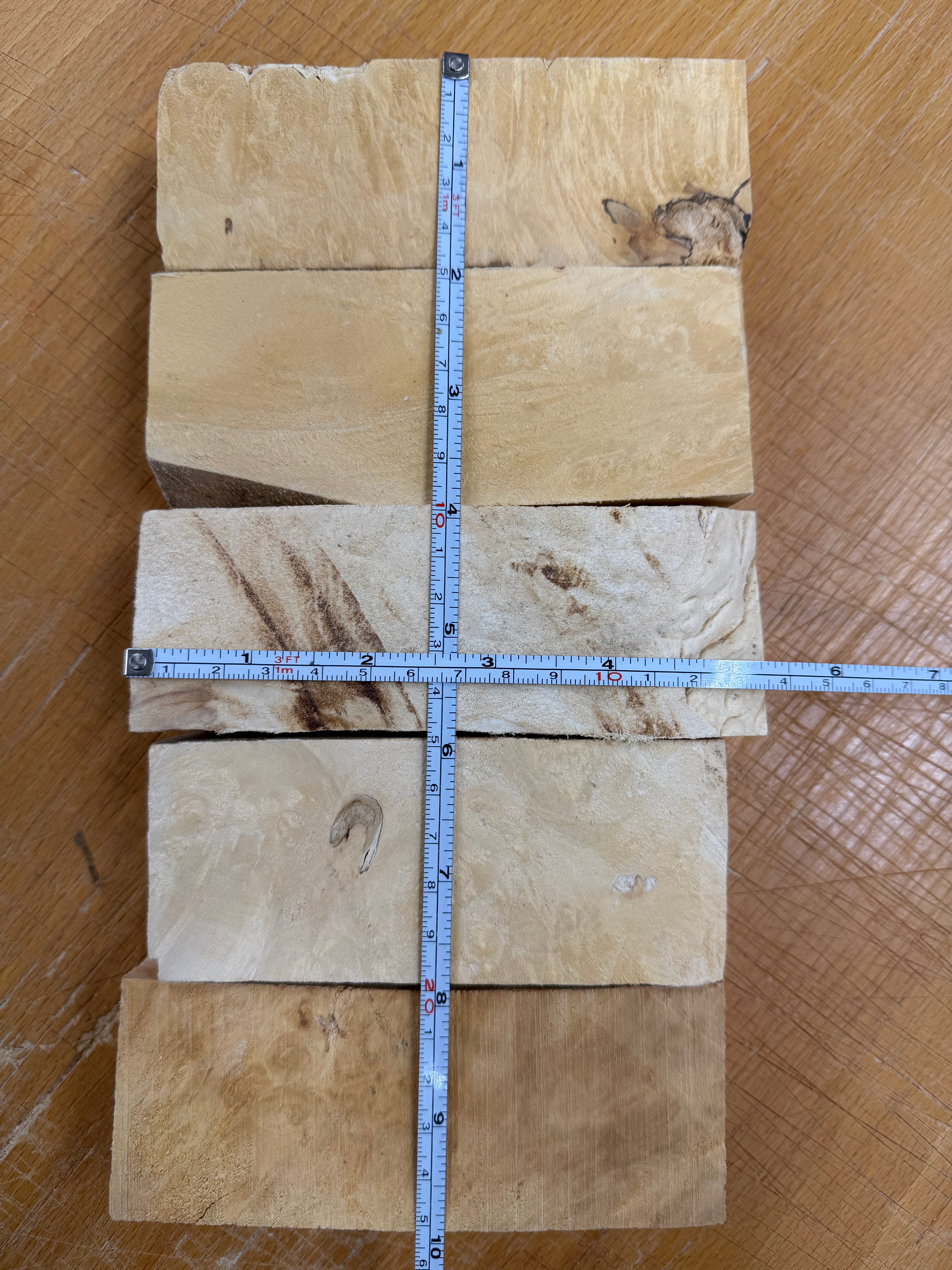 Box Elder handle blanks 5 pack- BEP5-105