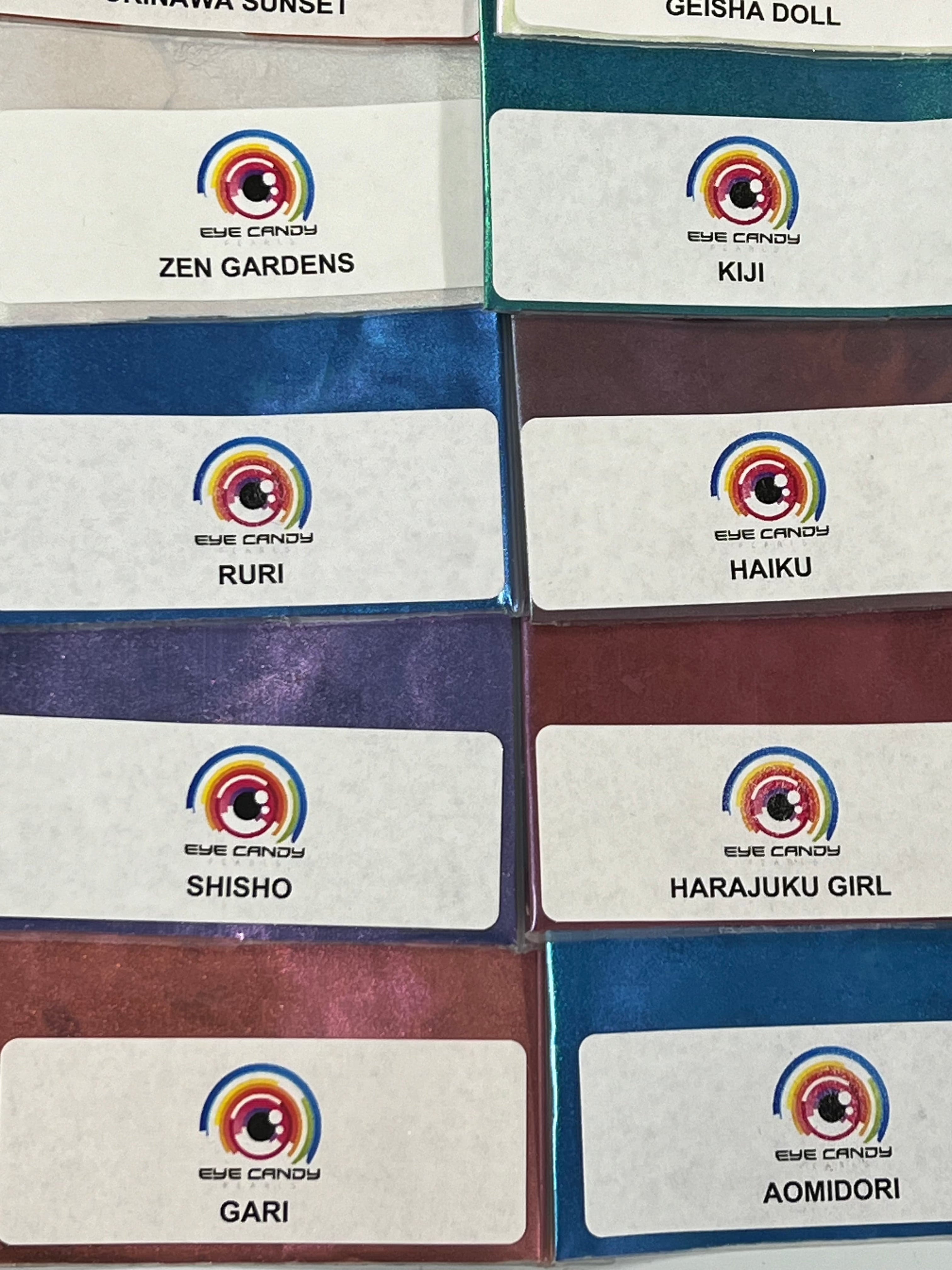 Colorshift sample set 27 Colors - Eye Candy Pigments