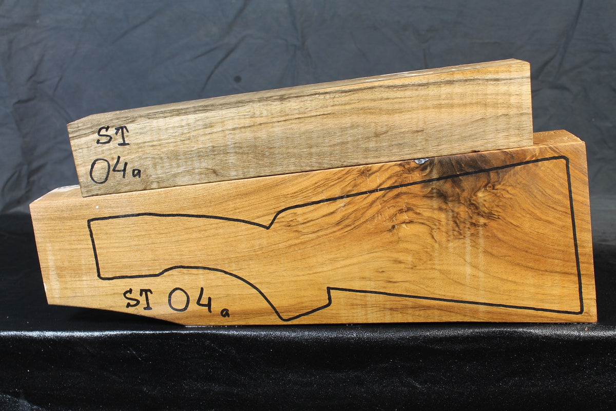 Shotgun Stock Blank Turkish Walnut Standard ST04