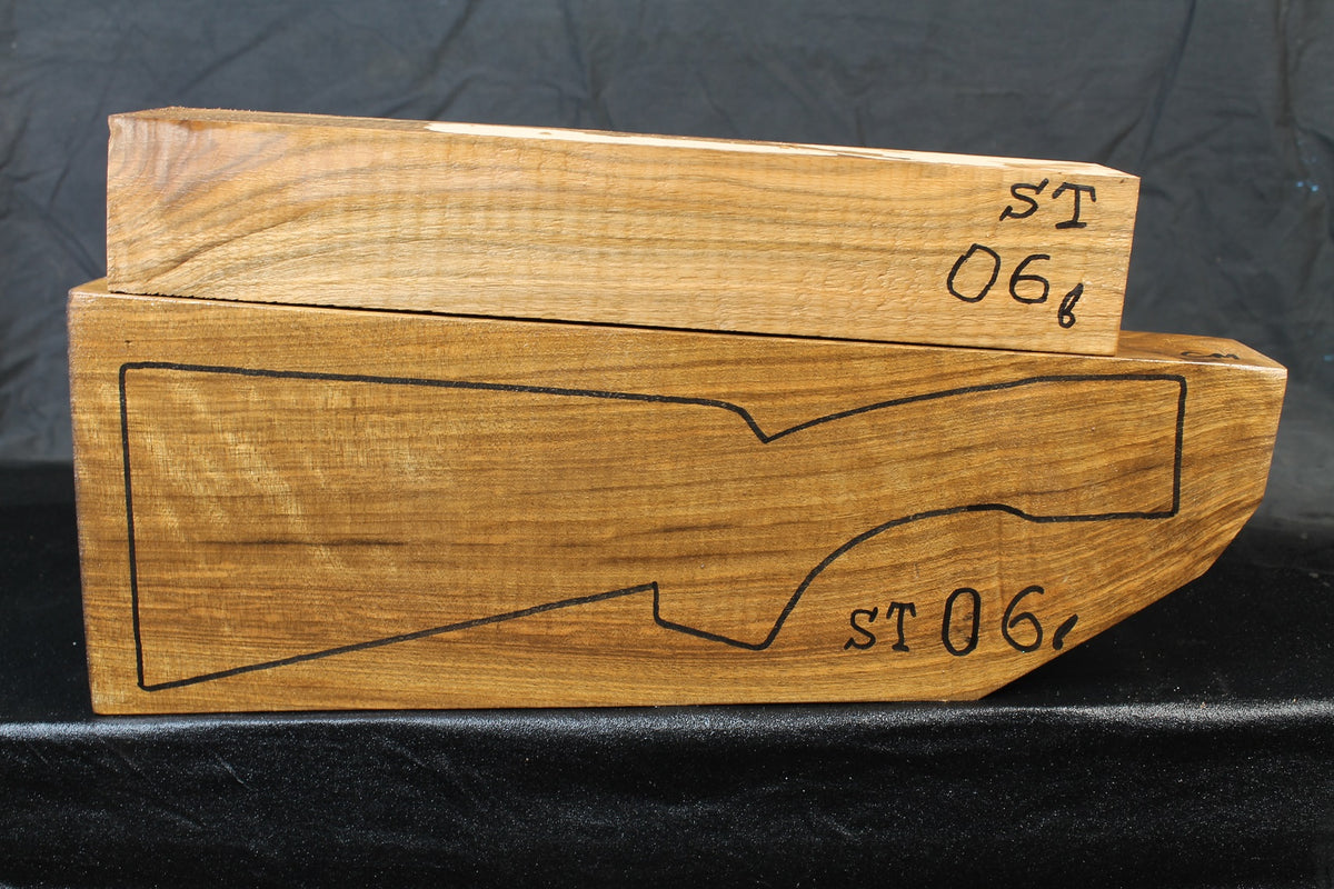 Shotgun Stock Blank Turkish Walnut Standard ST06