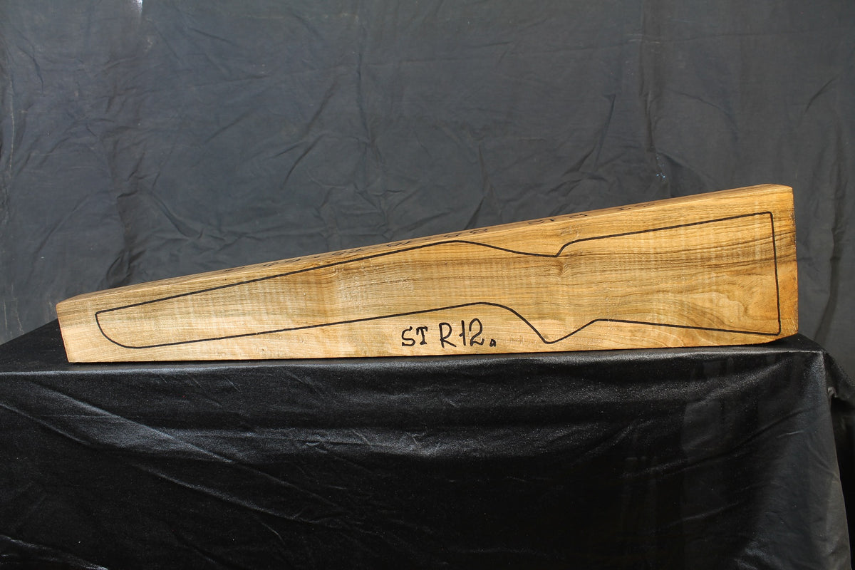 Rifle Stock Blank Turkish Walnut Standard STR12
