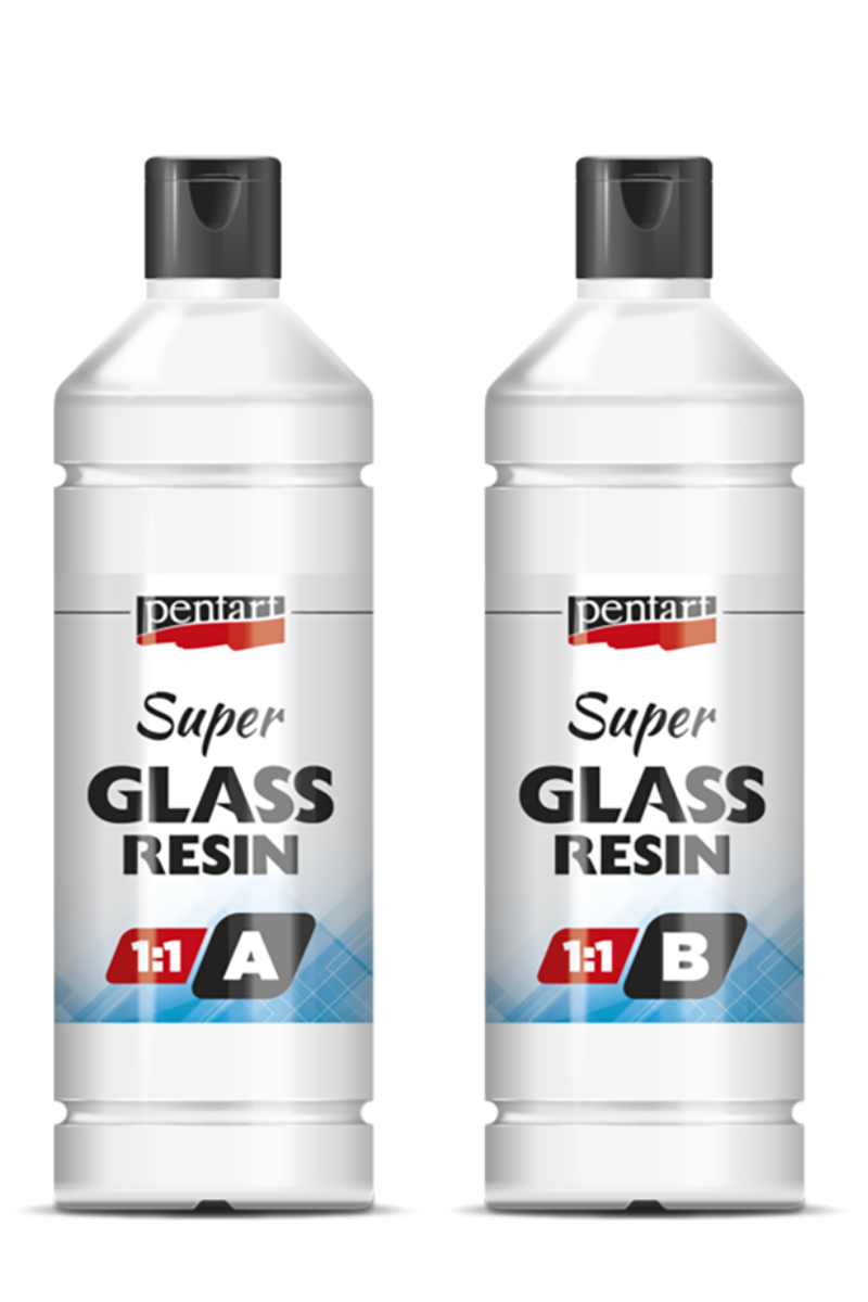 Artificial Epoxy SuperGlass Resin