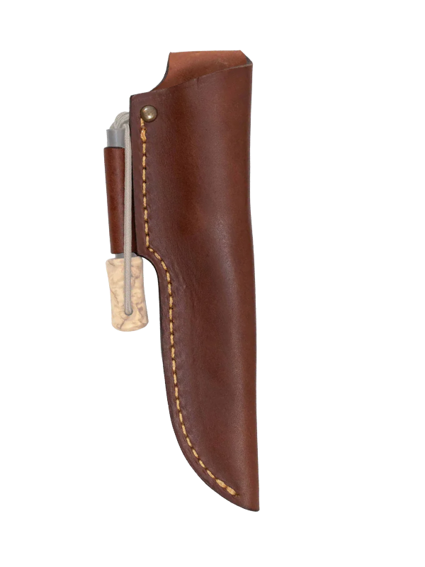 Knife sheath No. 10 Castström w/ lighter steel holder