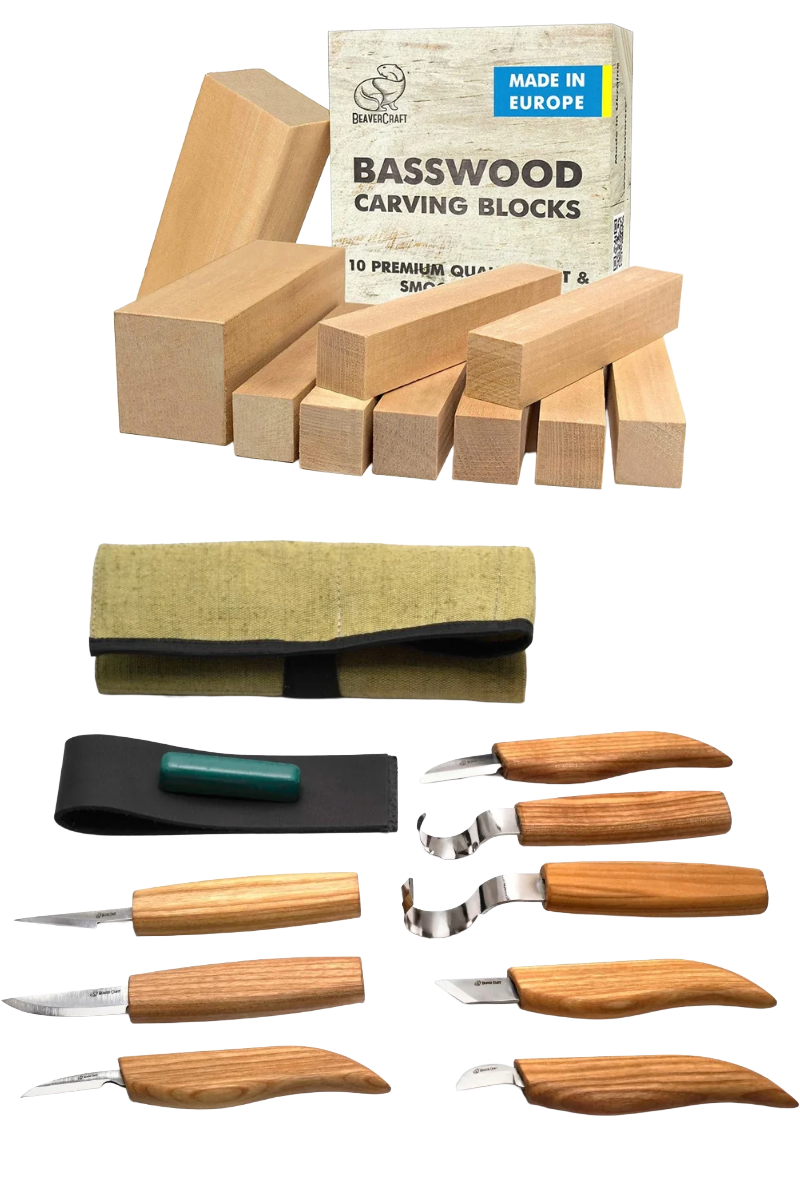 Premium Woodcarving Starter Kit