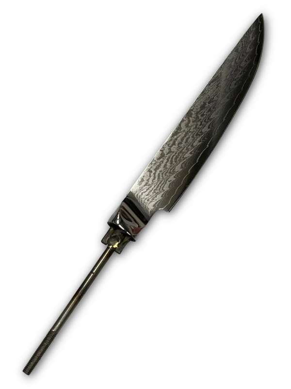 Steak Knife Blade 5" (143mm) - AUS10 Damask Chef's Knife