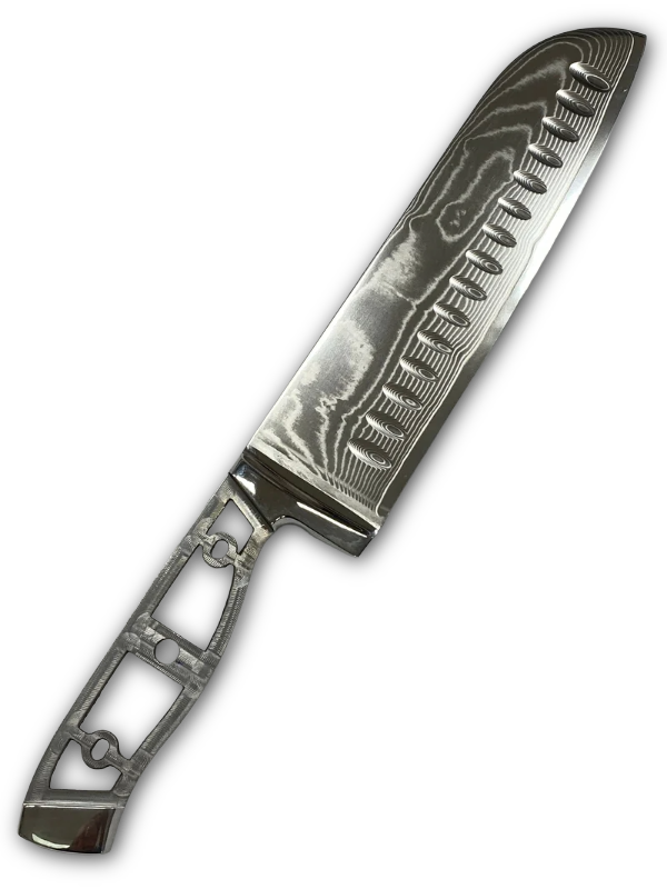 Santoku - VG10 Damask Chef's Knife FT1-M