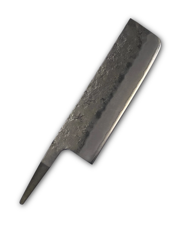 Nakiri 165 Silver3 Japanese hand-forged knife blade