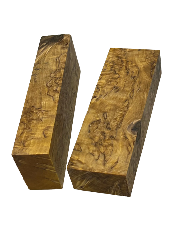 Masurbjørk Yellow - Stabilized handle blank