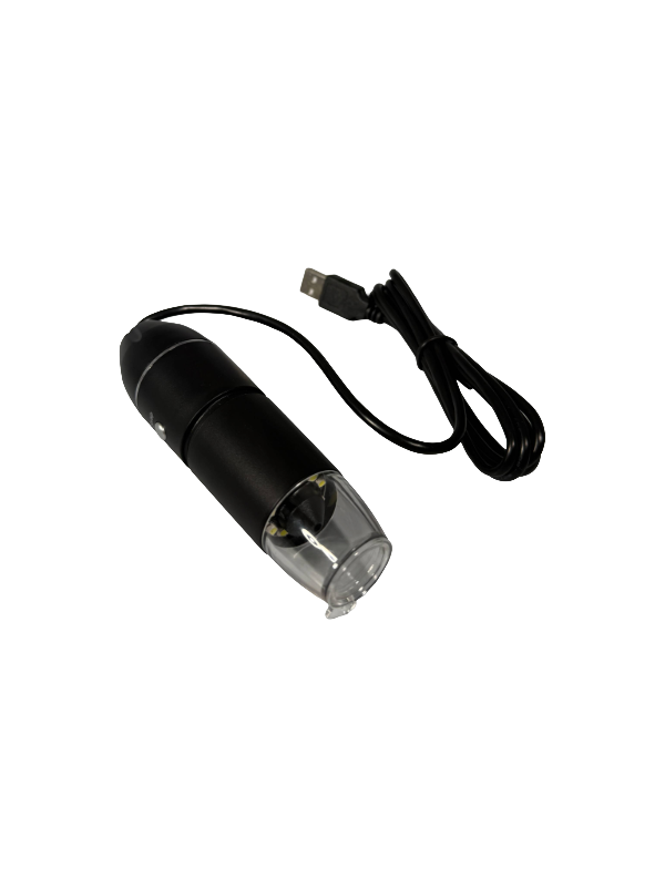 Digital Microscope, 50–1500×, for Phone or PC