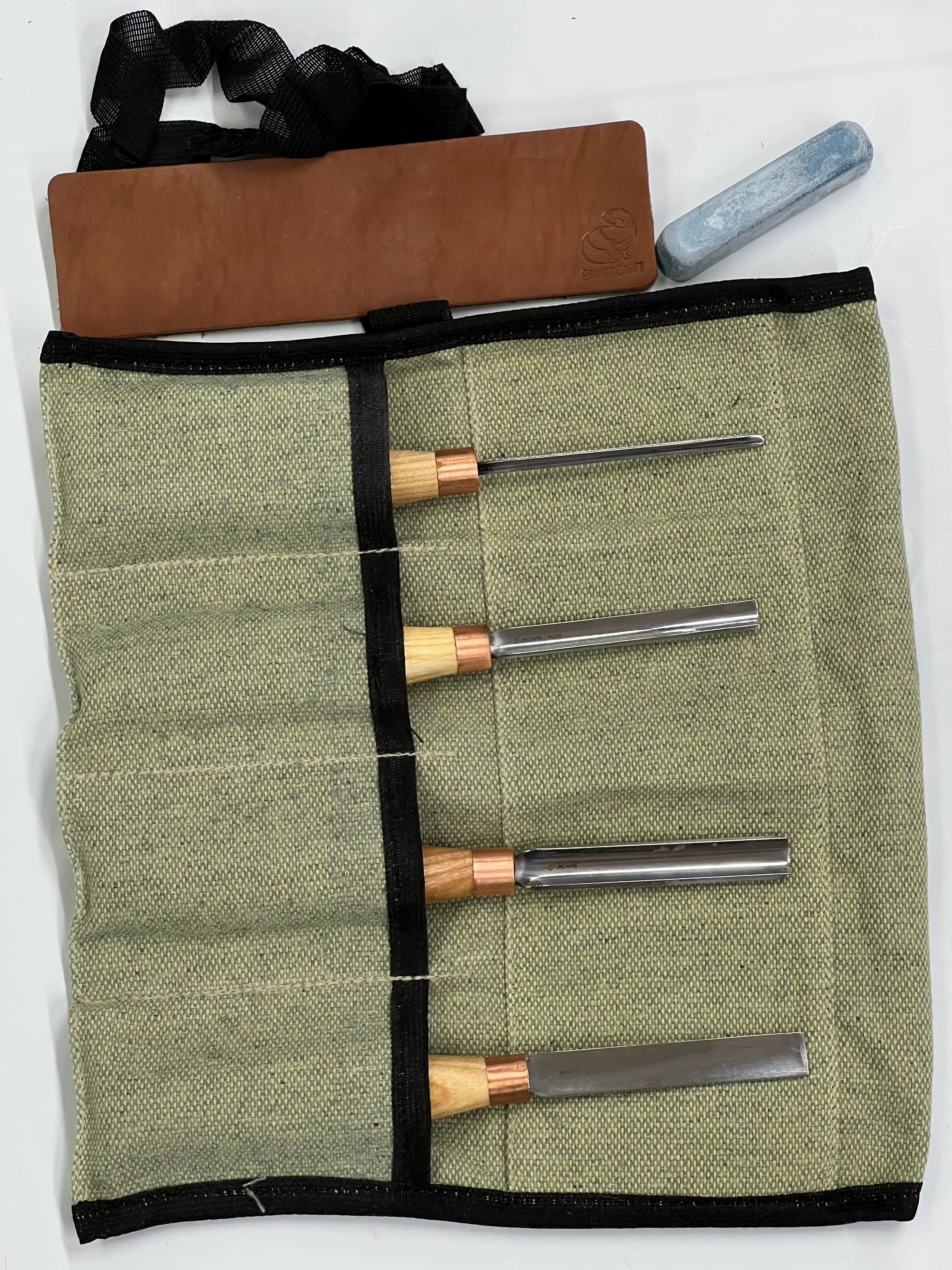 Wood carving iron set SC02 from Beaver Craft 4 iron