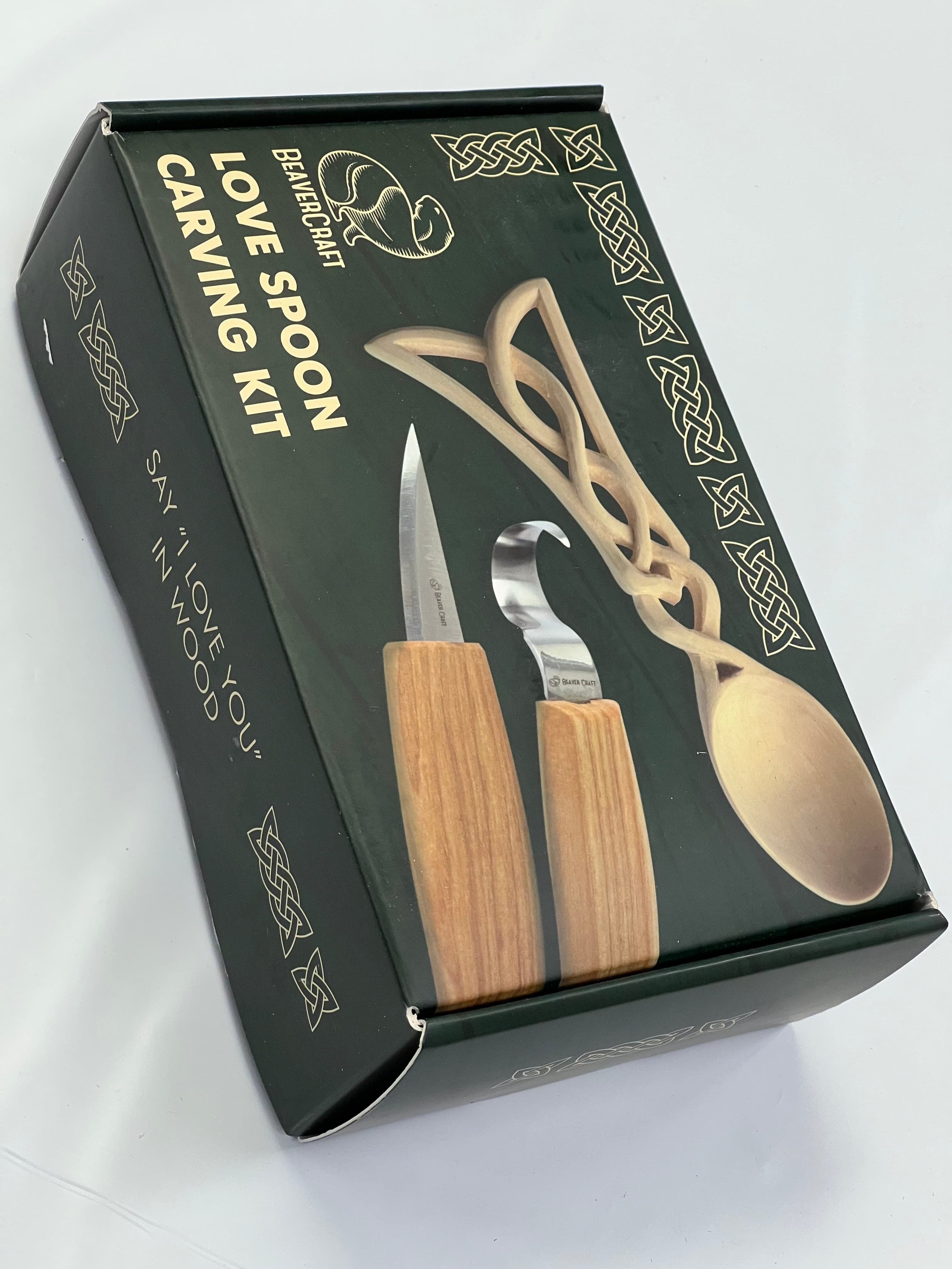 Wood Carving Kit DIY04 Love Spoon