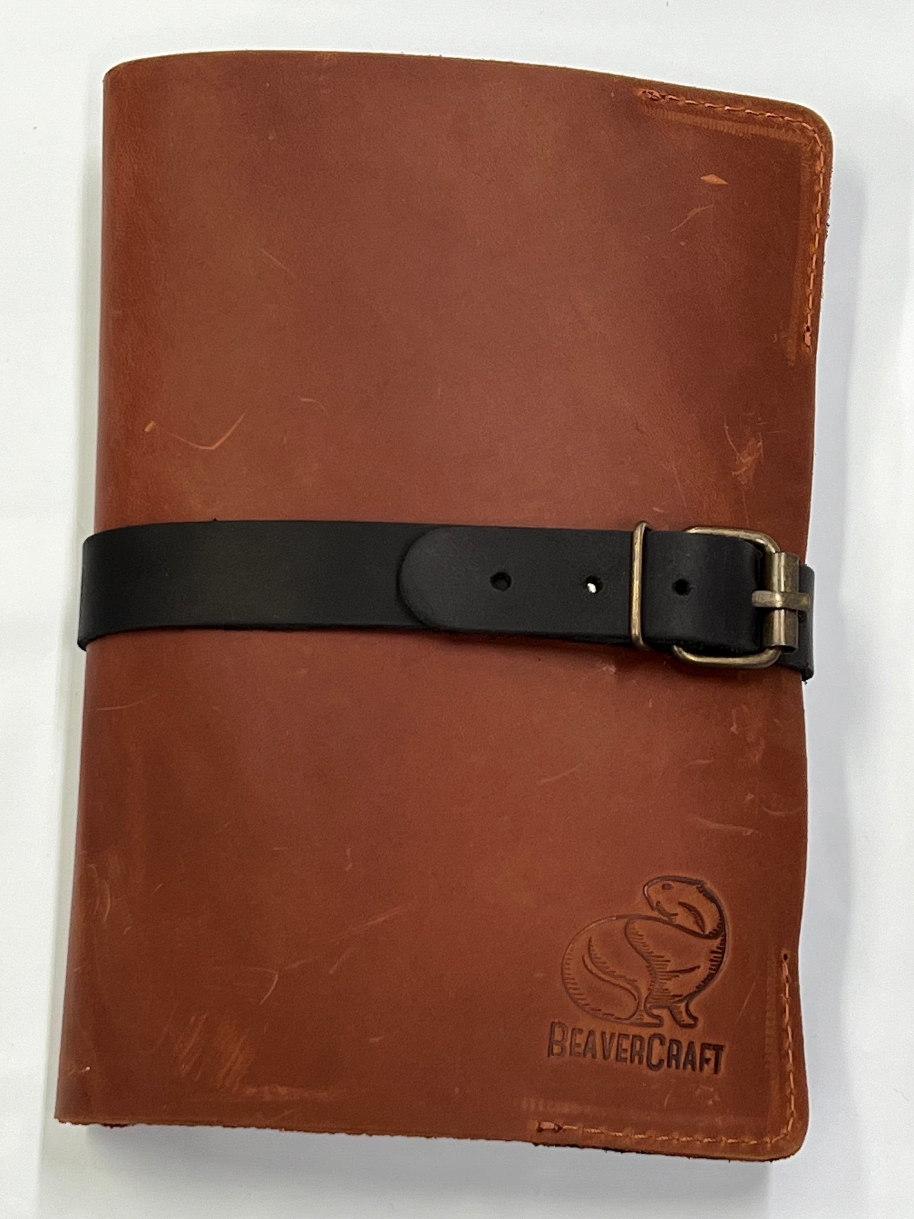 Wood carving set in leather S13X Beaver Craft