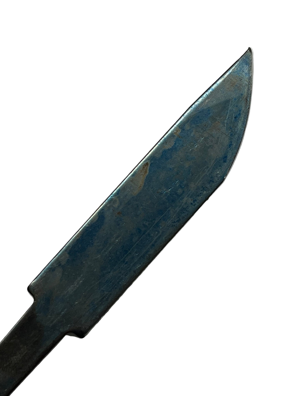 Knife blade blank 80mm Finished Hardened unsharpened