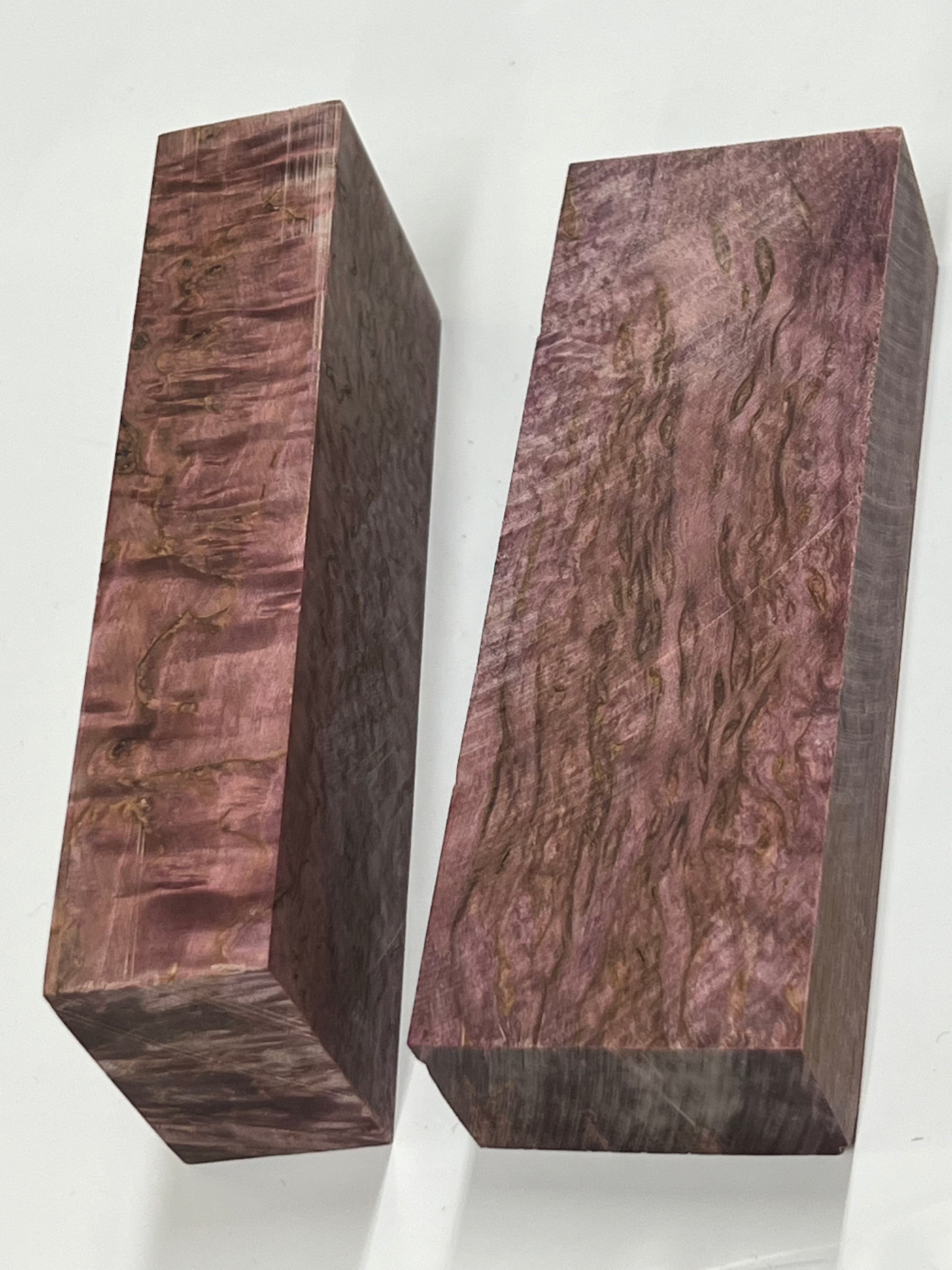 Masurbjørk Purple - Stabilized handle blank