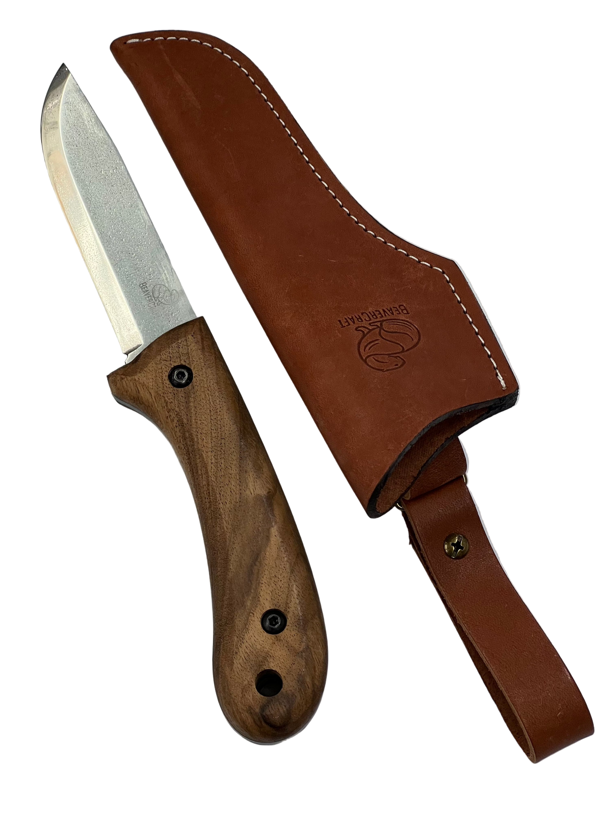 BSH2 Glacier Bushcraft knife with sheath
