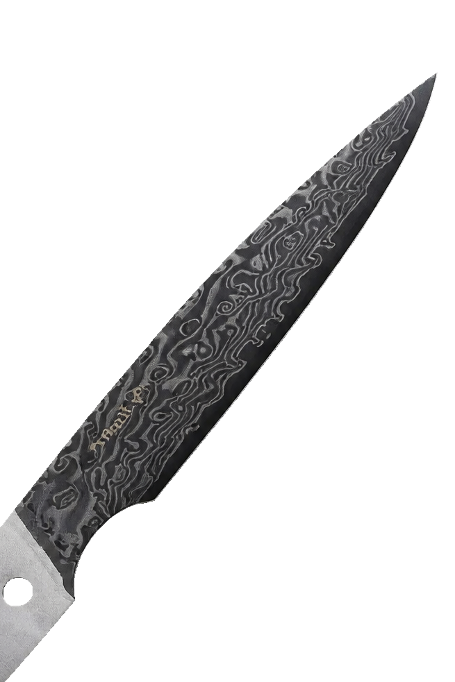Raffir steak knife blade VG10 67-layer Damascus