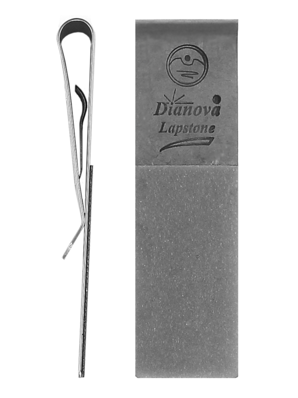 Belt clip with diamond brim - Dianova Badge