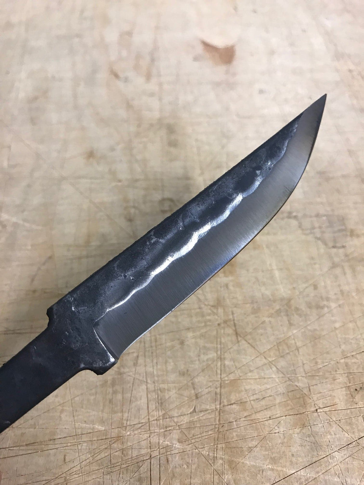 95mm Hammer finish Knife blade
