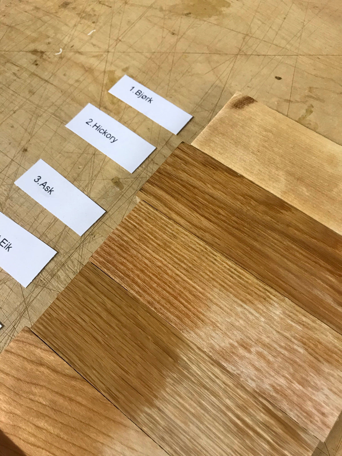 Wooden knife handle blank