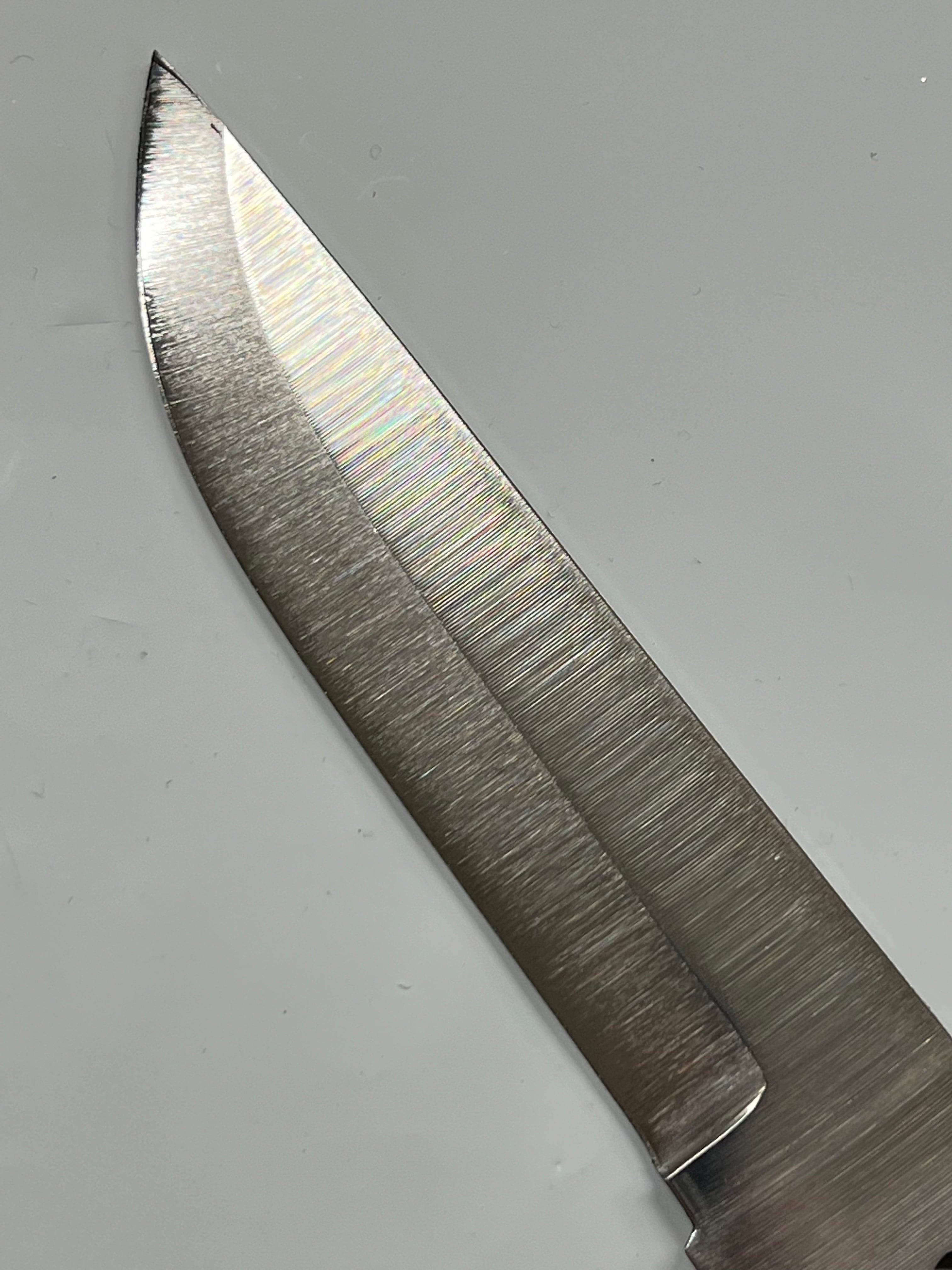 Brisa Trooper 115 Scandi 80Crv2 Carbon steel blade