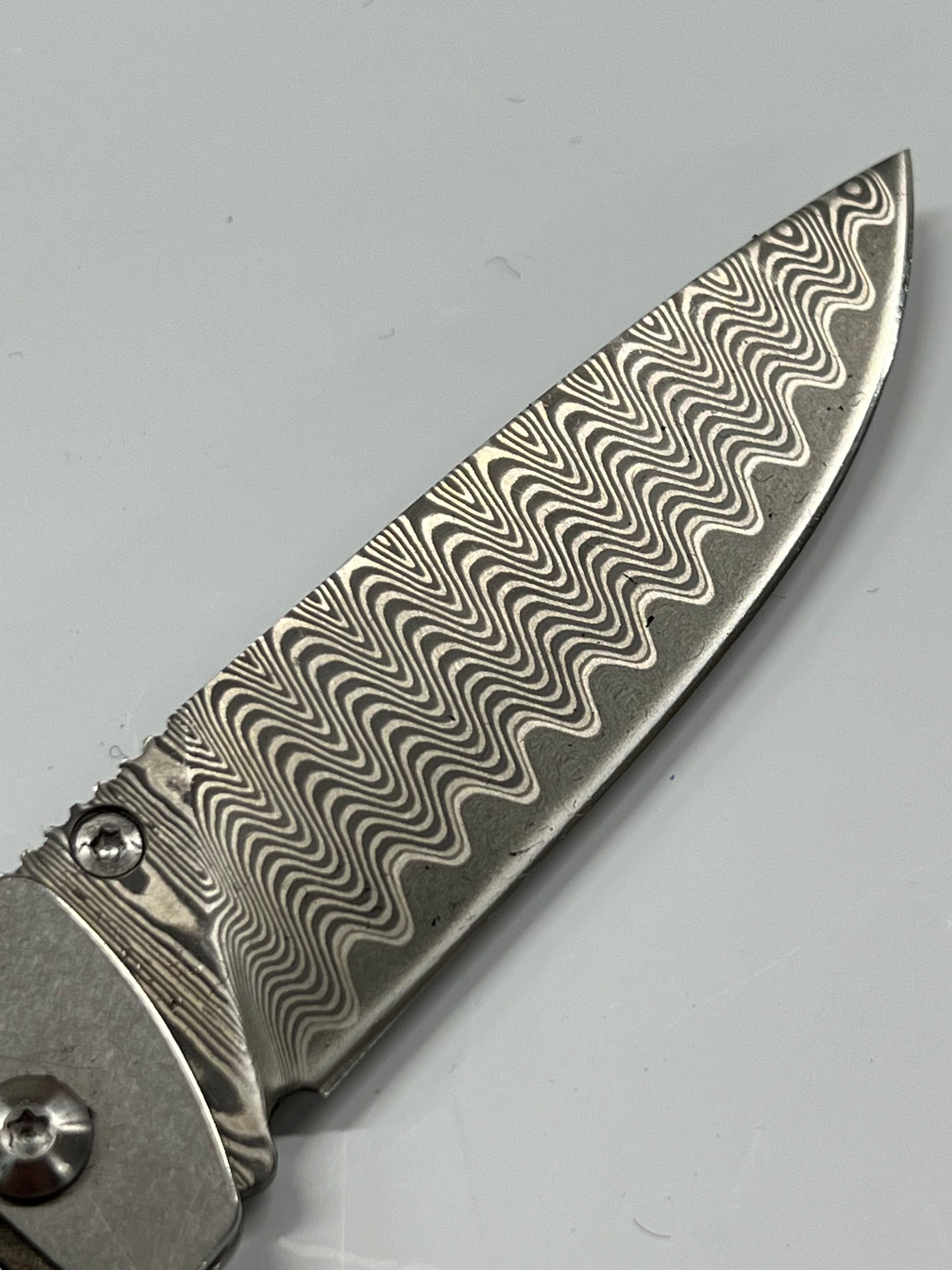 Gentleman Folding knife set Ladder damask