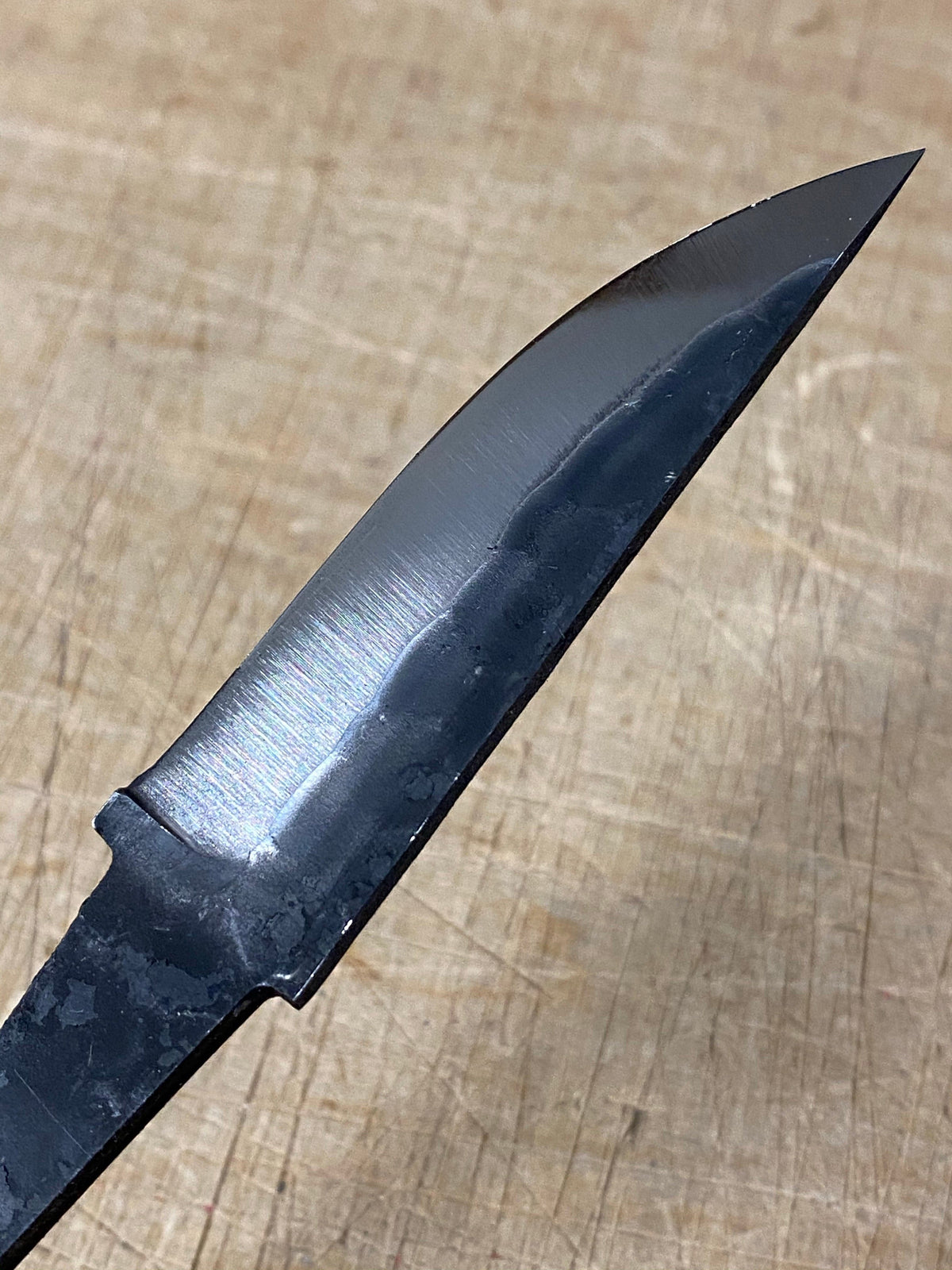 75mm Hammer finish Knife blade