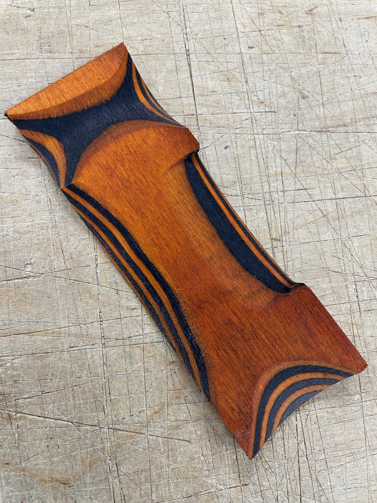 Lawood Plate - Laminated and colored handle blank