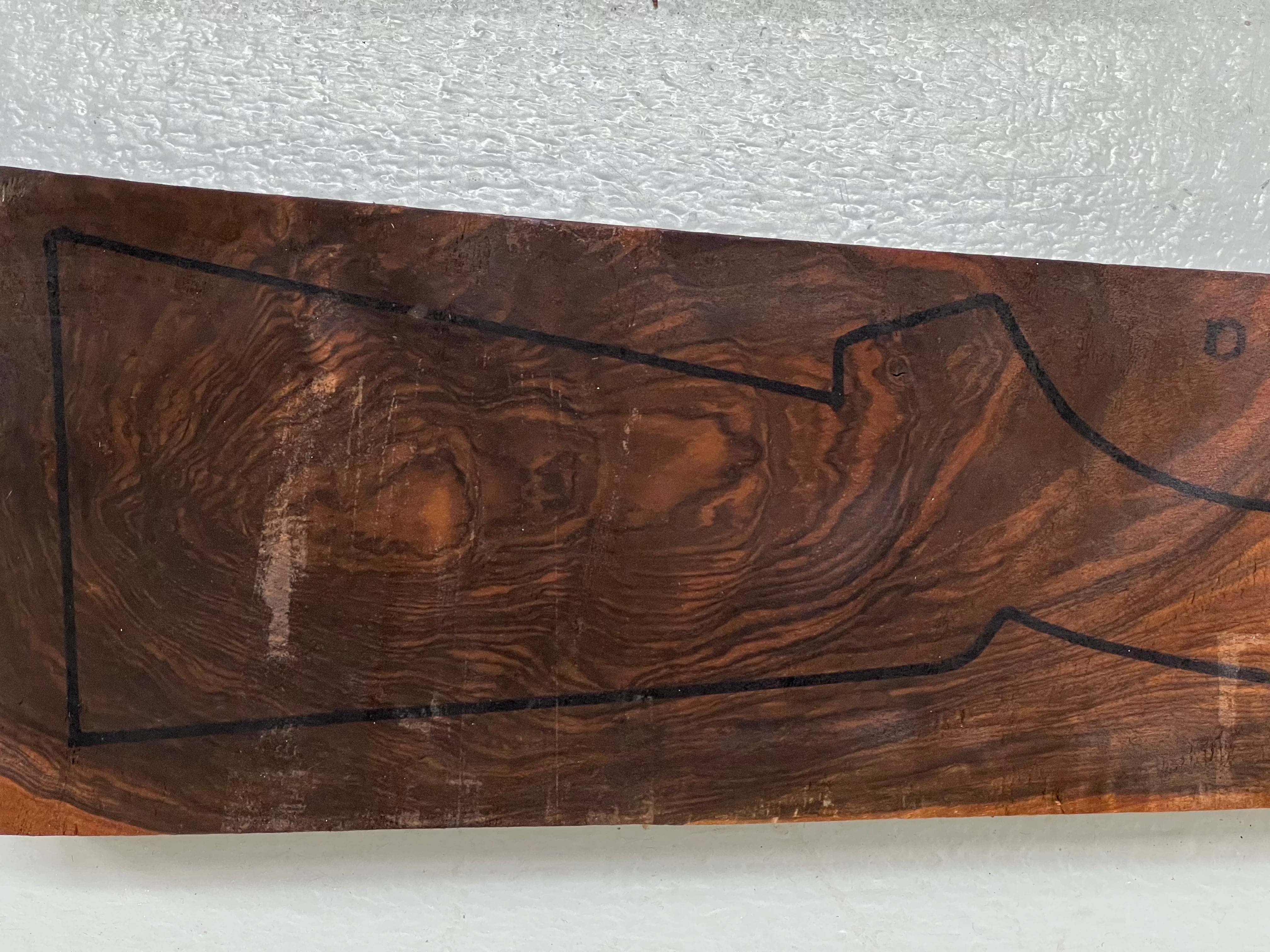 Shotgun Stock Blank Turkish Walnut Grade 4 M-64