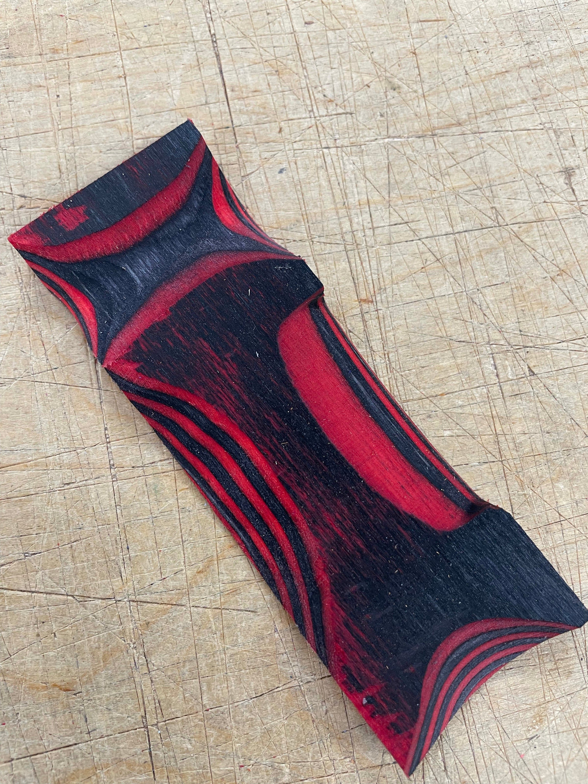 Lawood Blokk - Laminated and colored handle blank