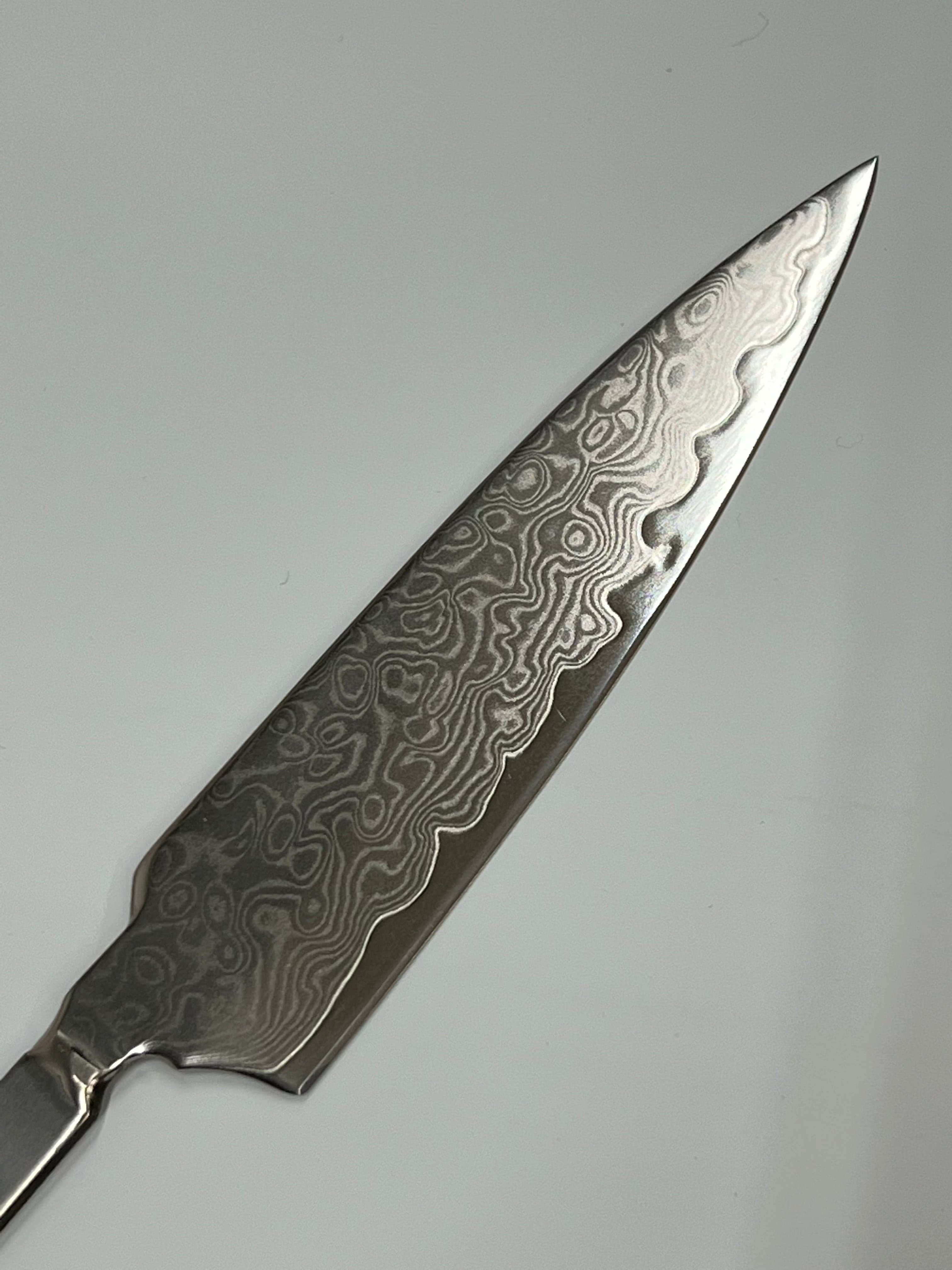 Kitchen knife 3.5" - 8Cr14Mov Damask