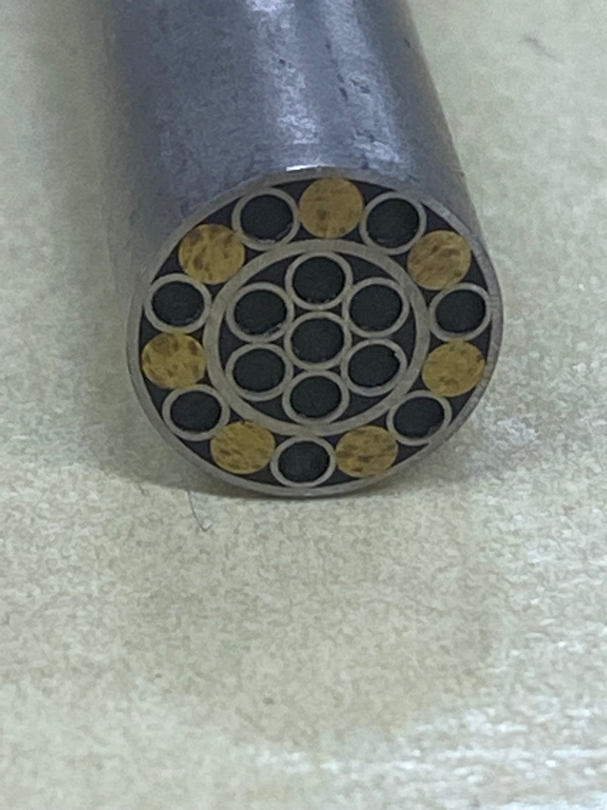 Mosaic pin 9.5mm Handle decoration