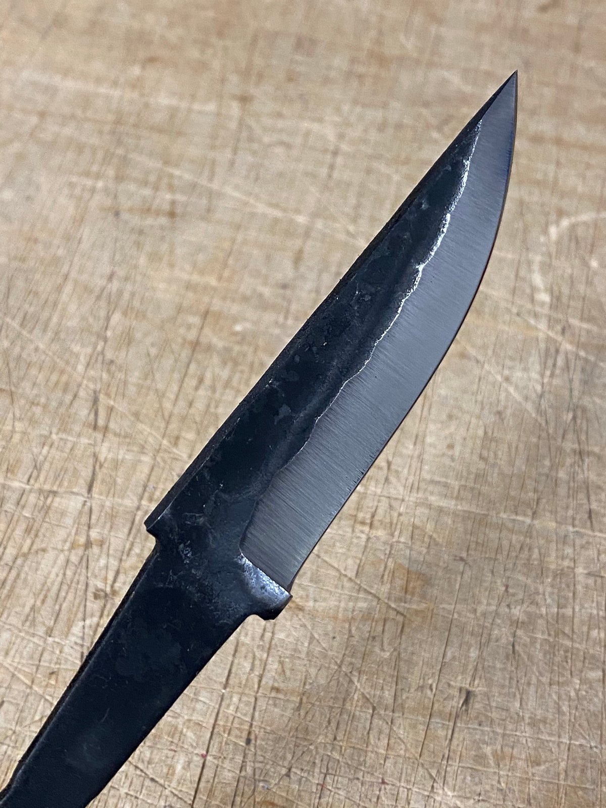 75mm Hammer finish Knife blade