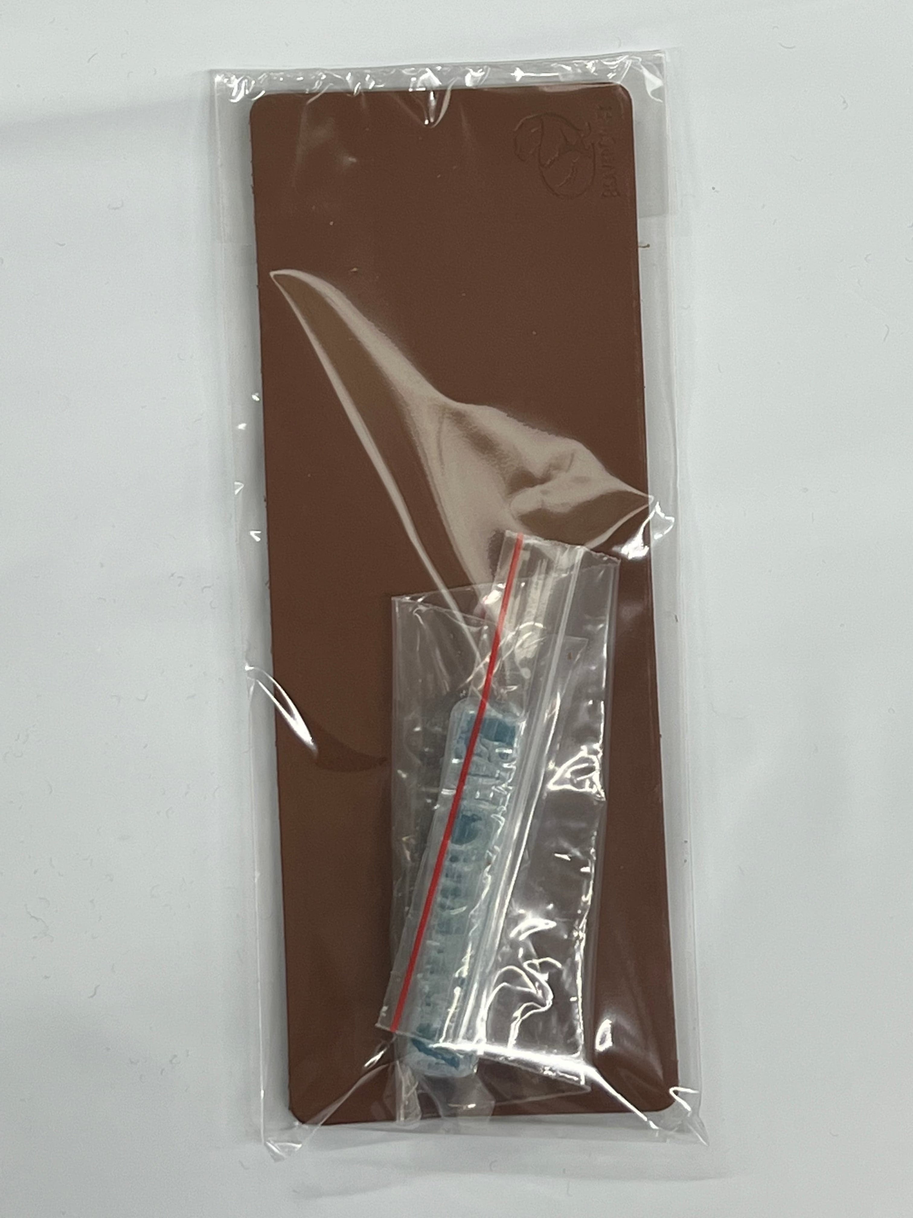 leather strop 200x75 mm with stropping compound