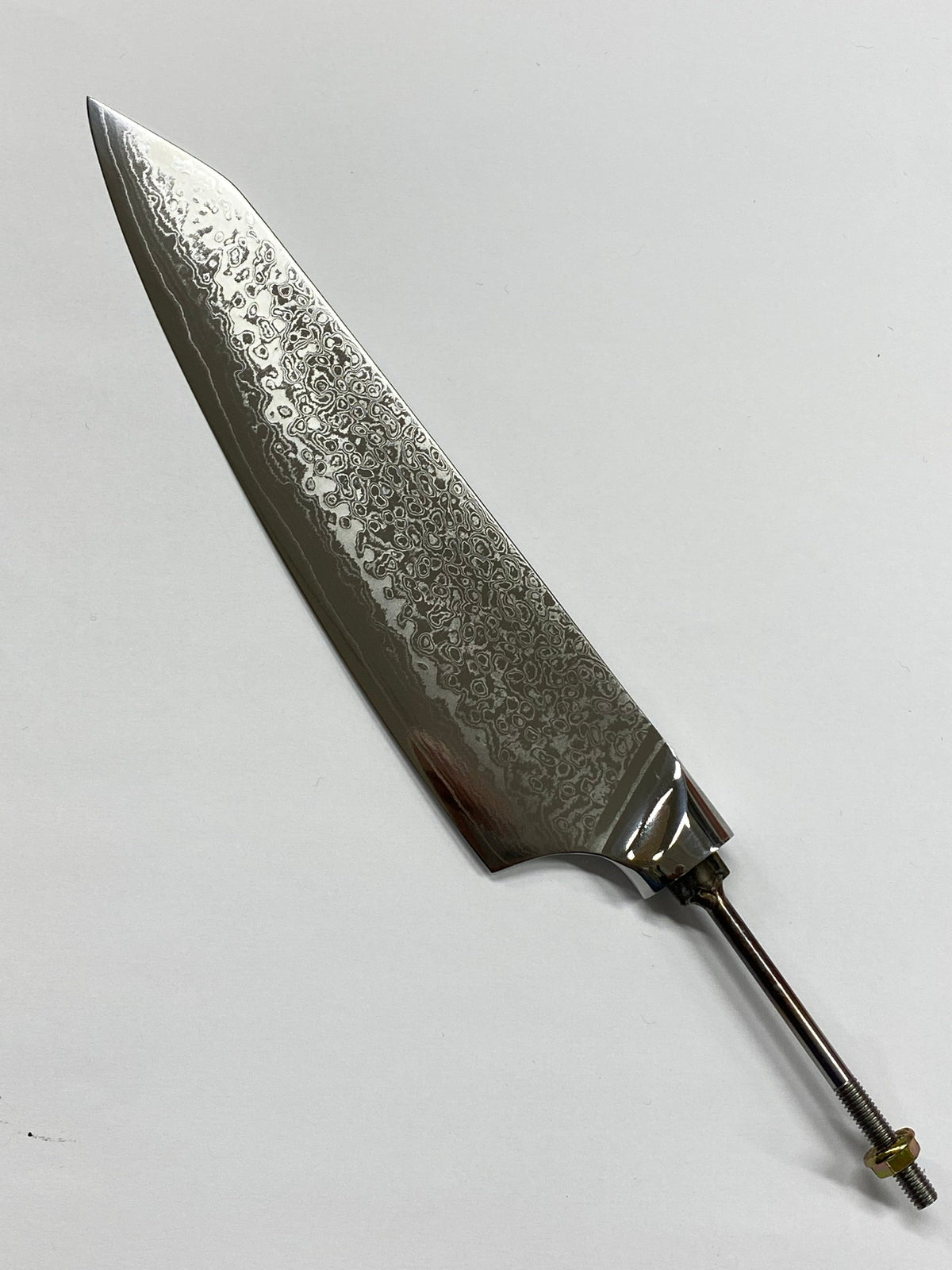 Chef Knife Blade - AUS10 Damask Chef Knife 8"