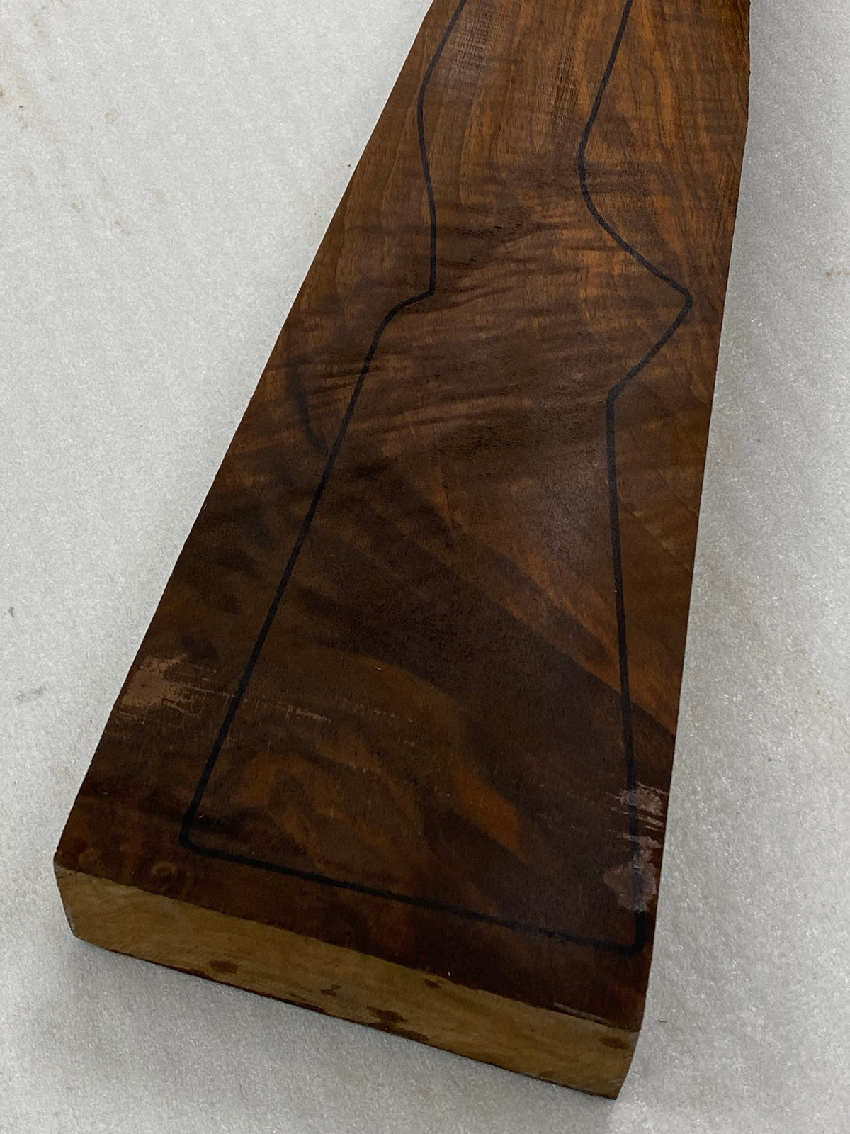 Rifle Stock Blank Turkish Walnut Grade 4 P-54