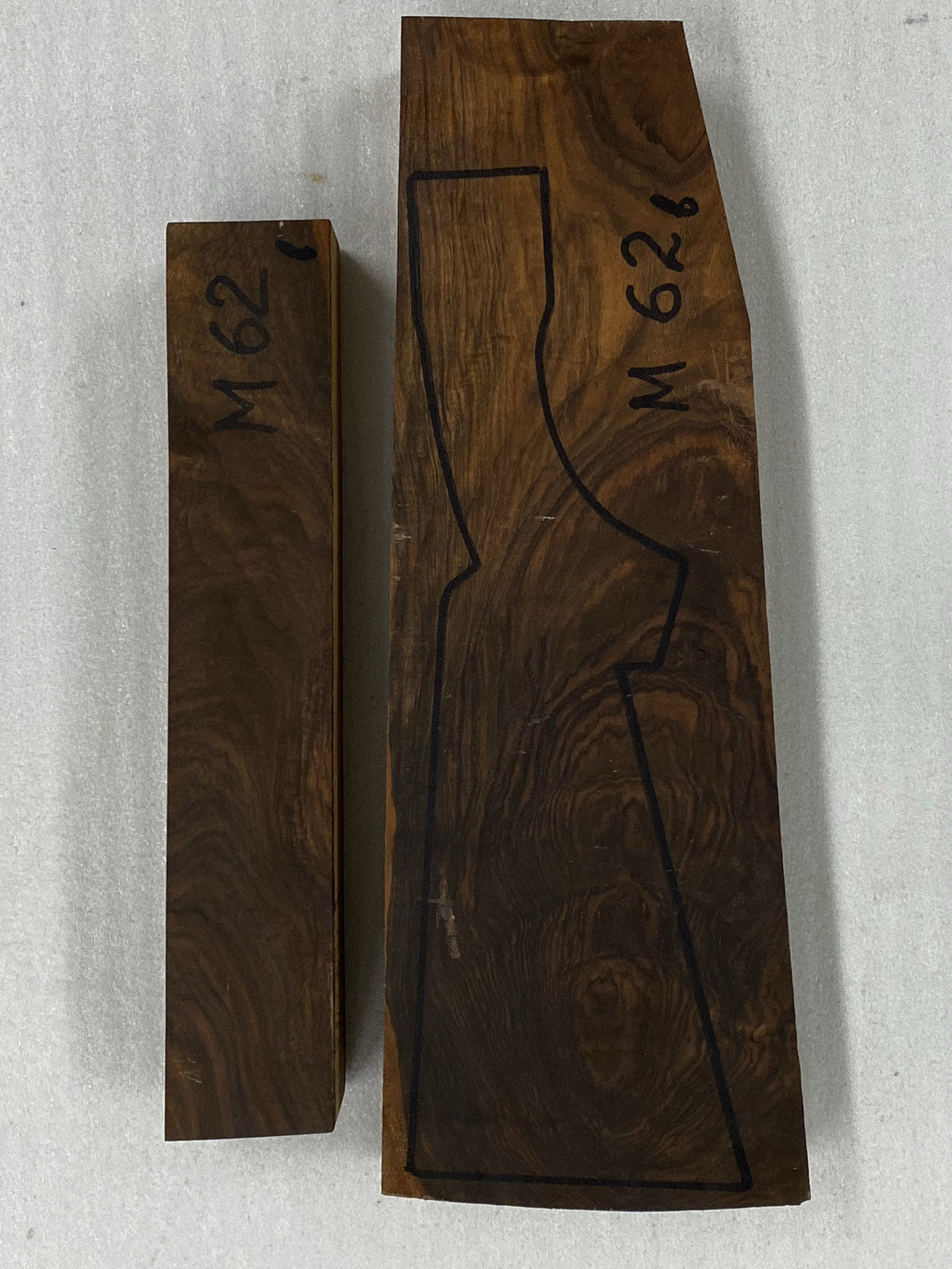 Shotgun Stock Blank Turkish Walnut Grade 4 M-62