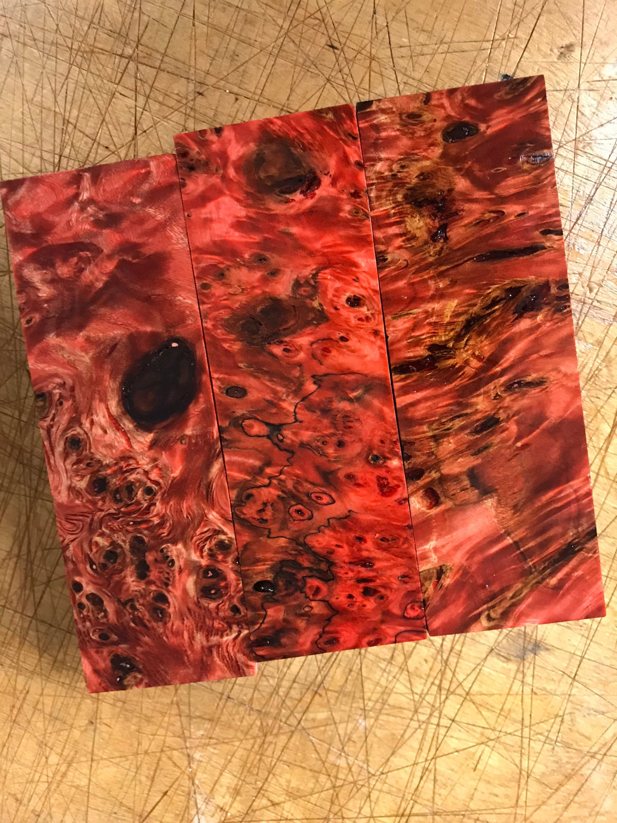 Poplar knot - Red