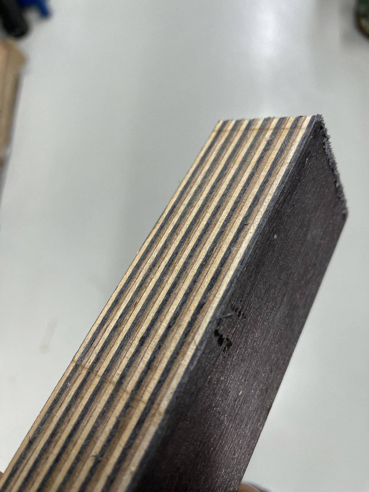Lawood Plate - Laminated and colored handle blank