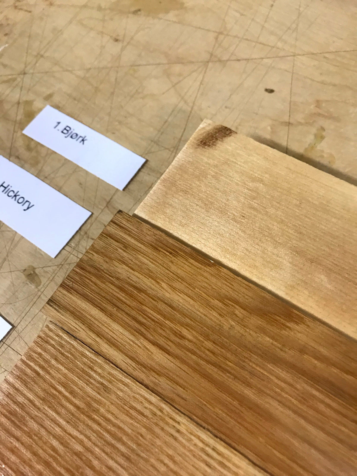 Wooden knife handle blank