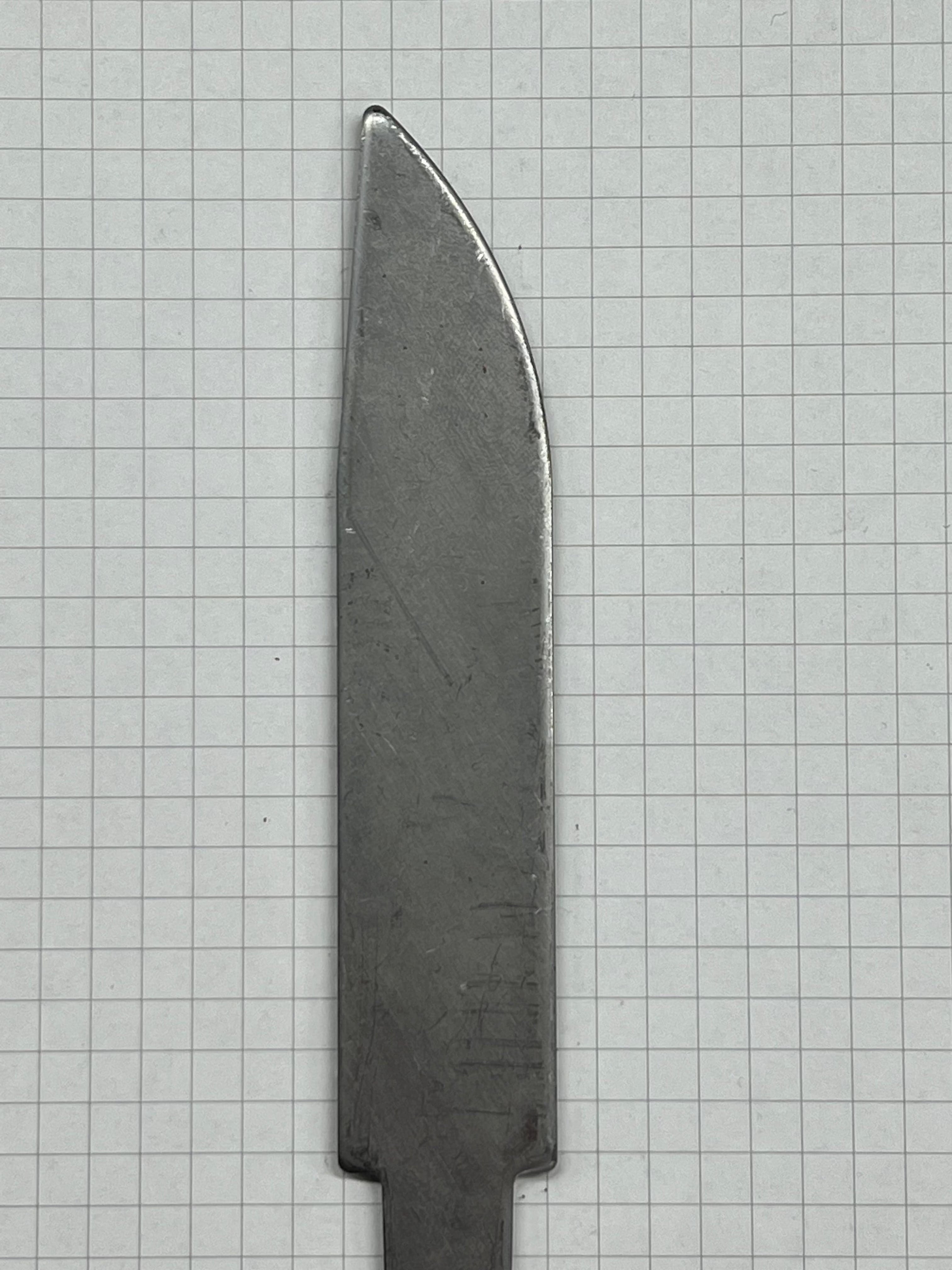 Brisa Karesuando 105mm unsharpened and unhardened knife blade blank